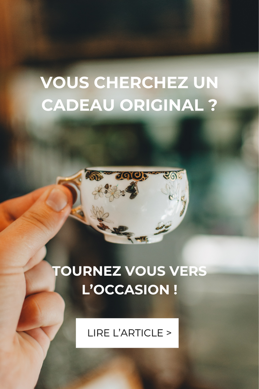 Trouver un cadeau original de seconde main