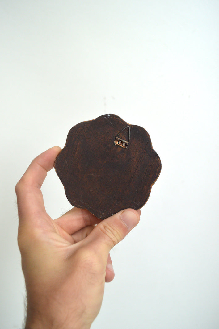 Mini miroir ornemental