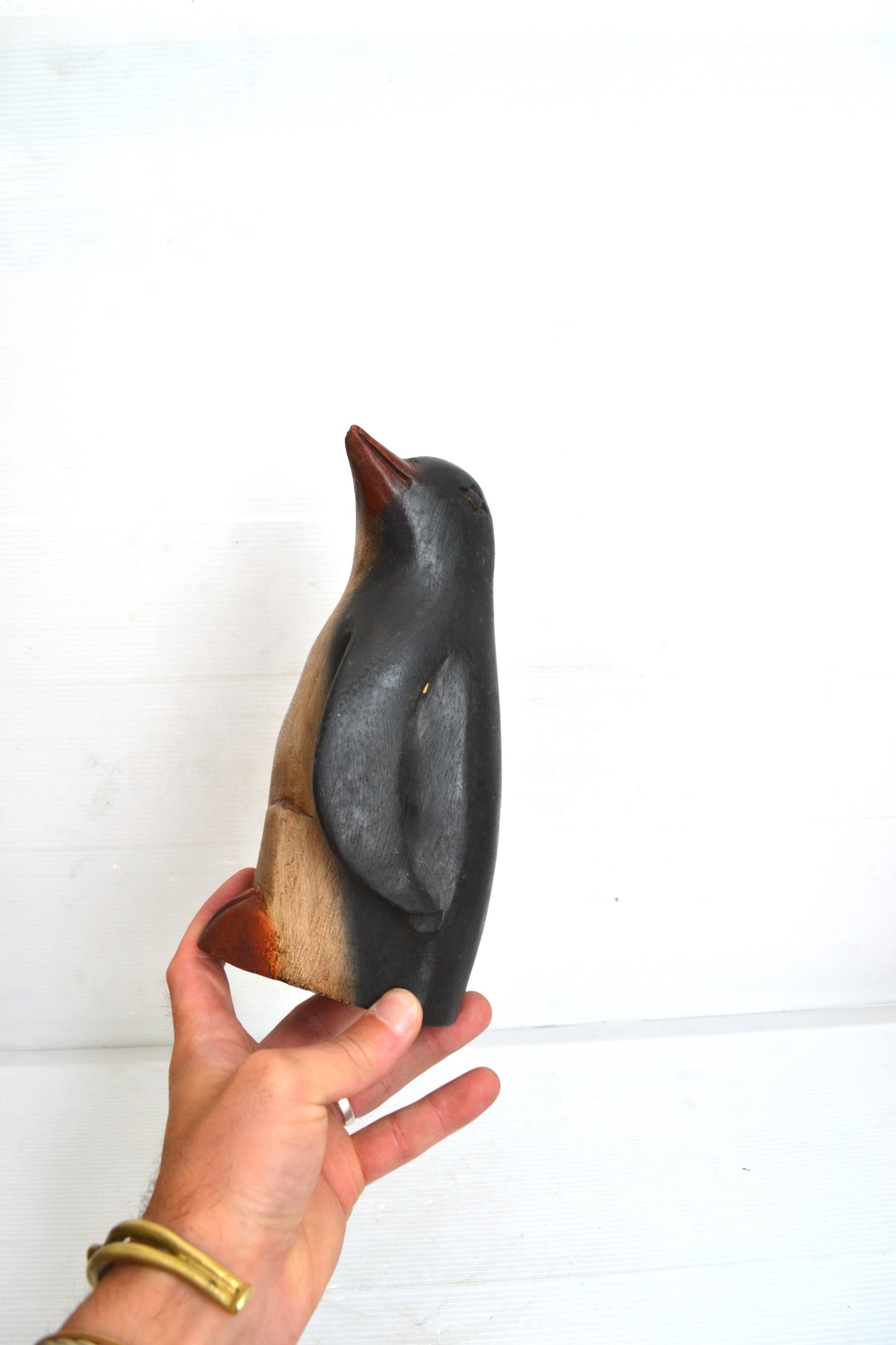 Pingouin en bois