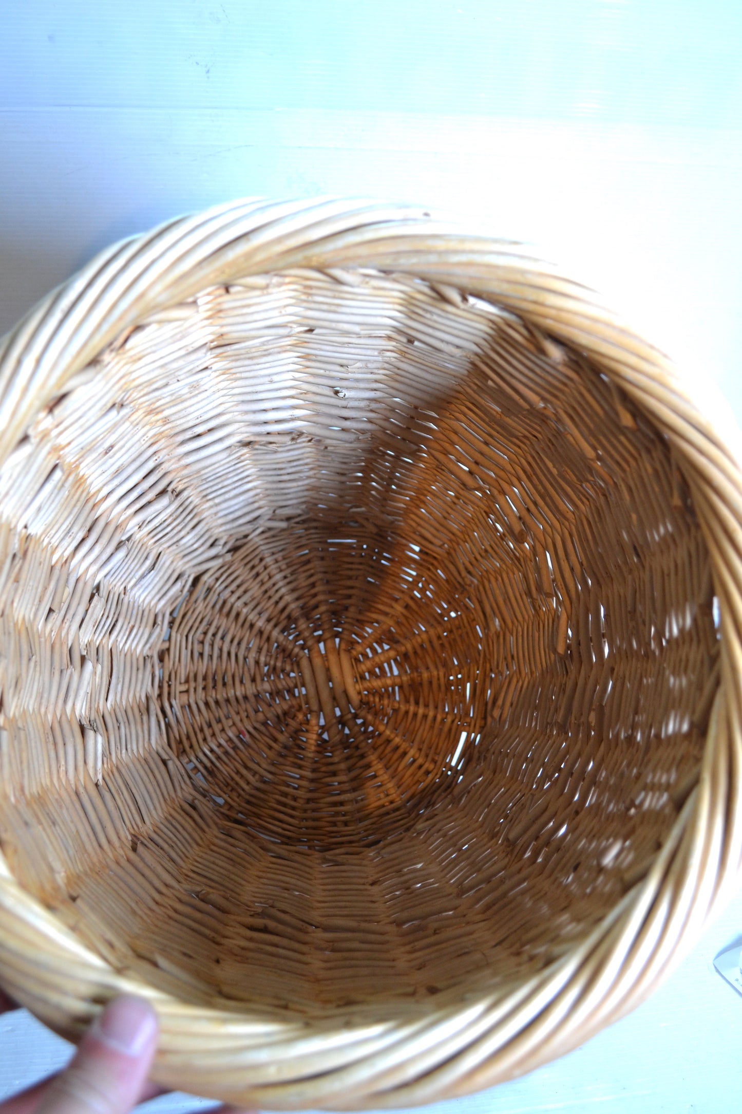 Panier en rotin