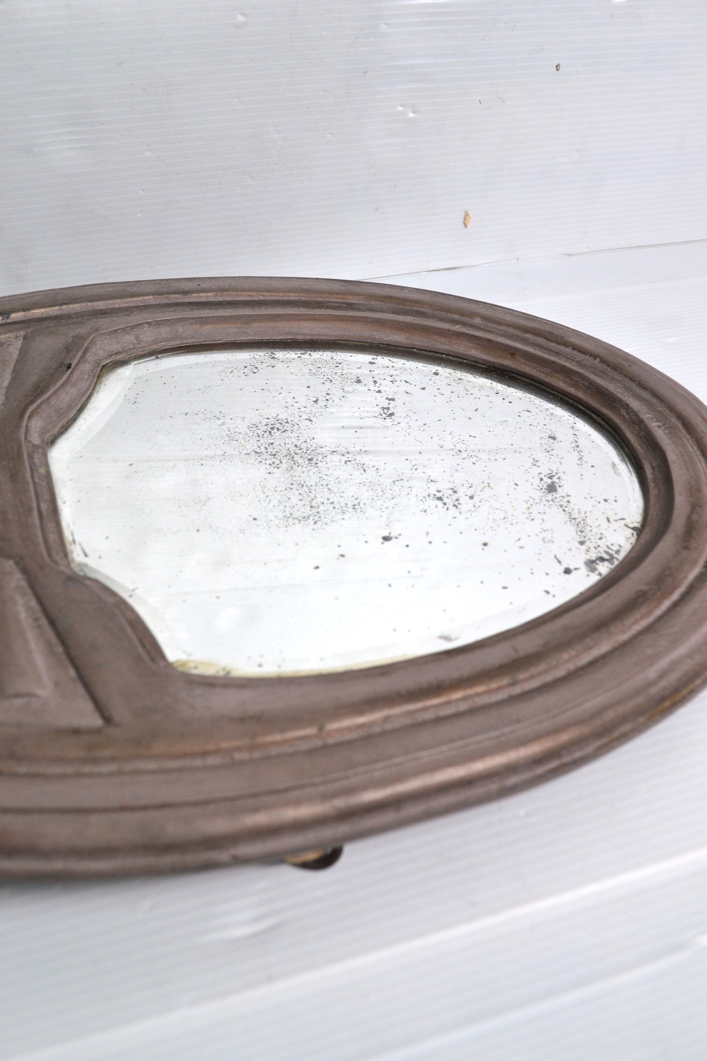 Miroir Oval en bois