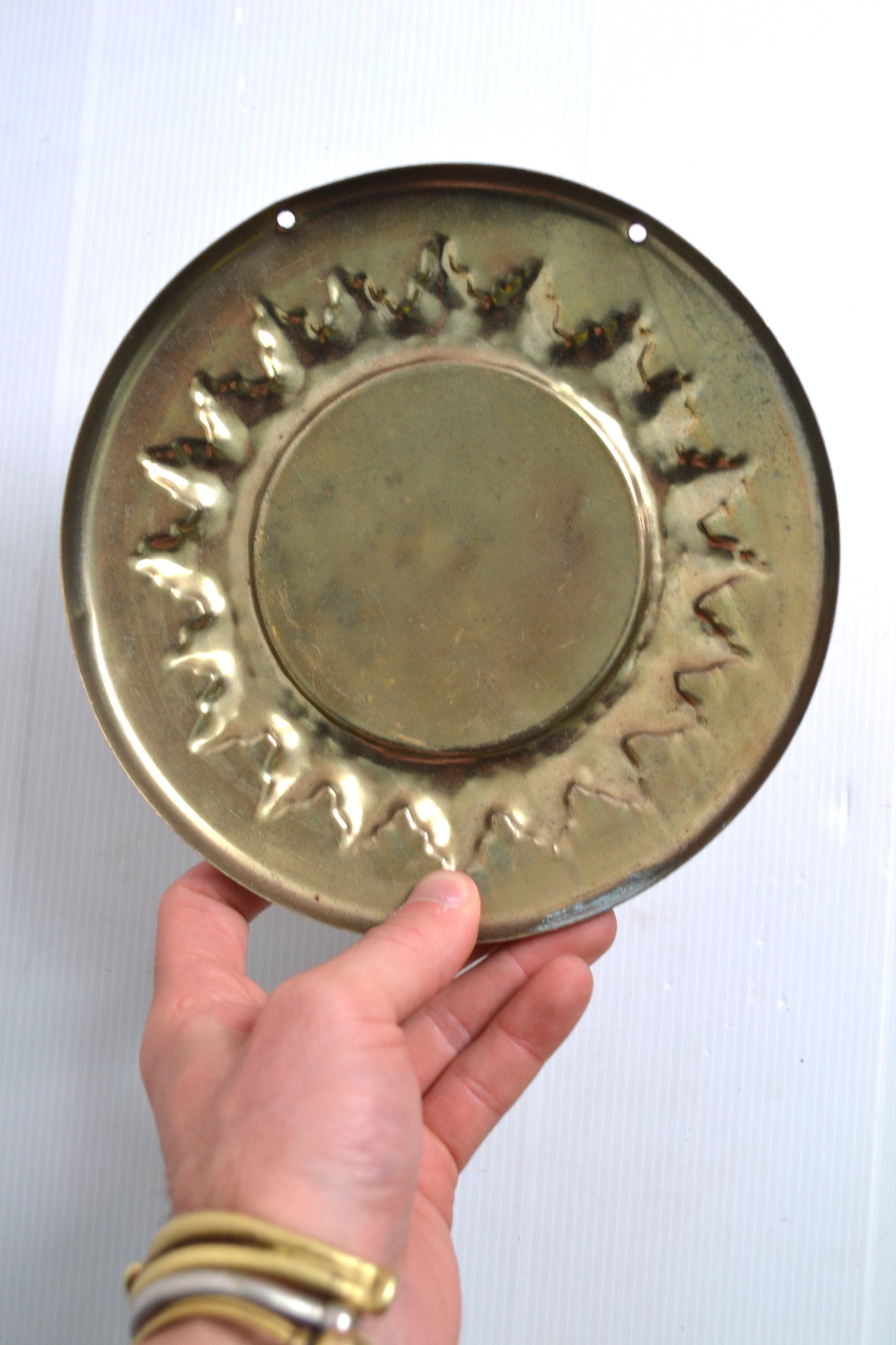 Plaque murale soleil