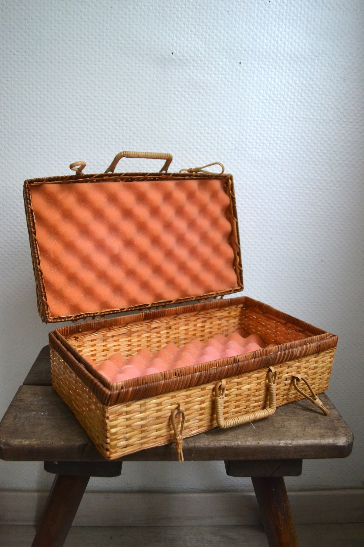 Valise en osier