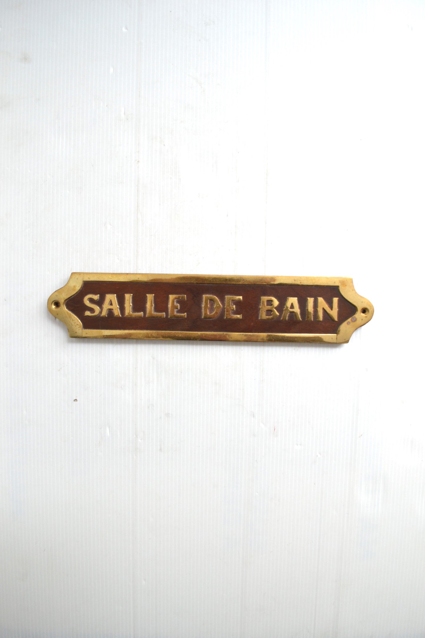 Plaque Salle de bain