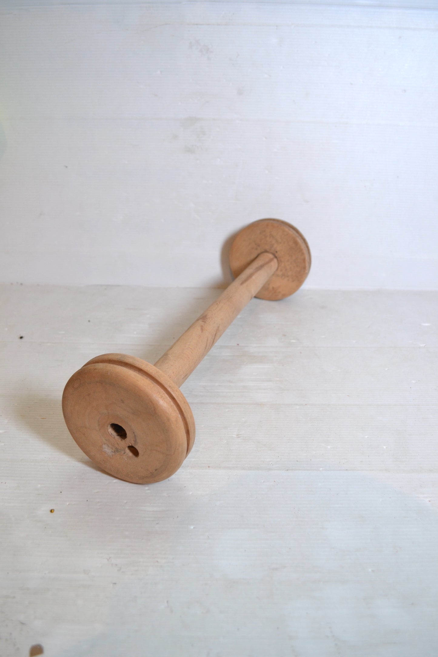 Ancienne bobine en bois