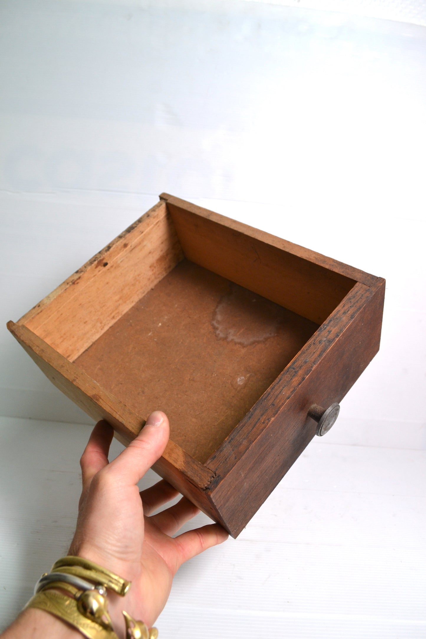 Tiroir rétro en bois