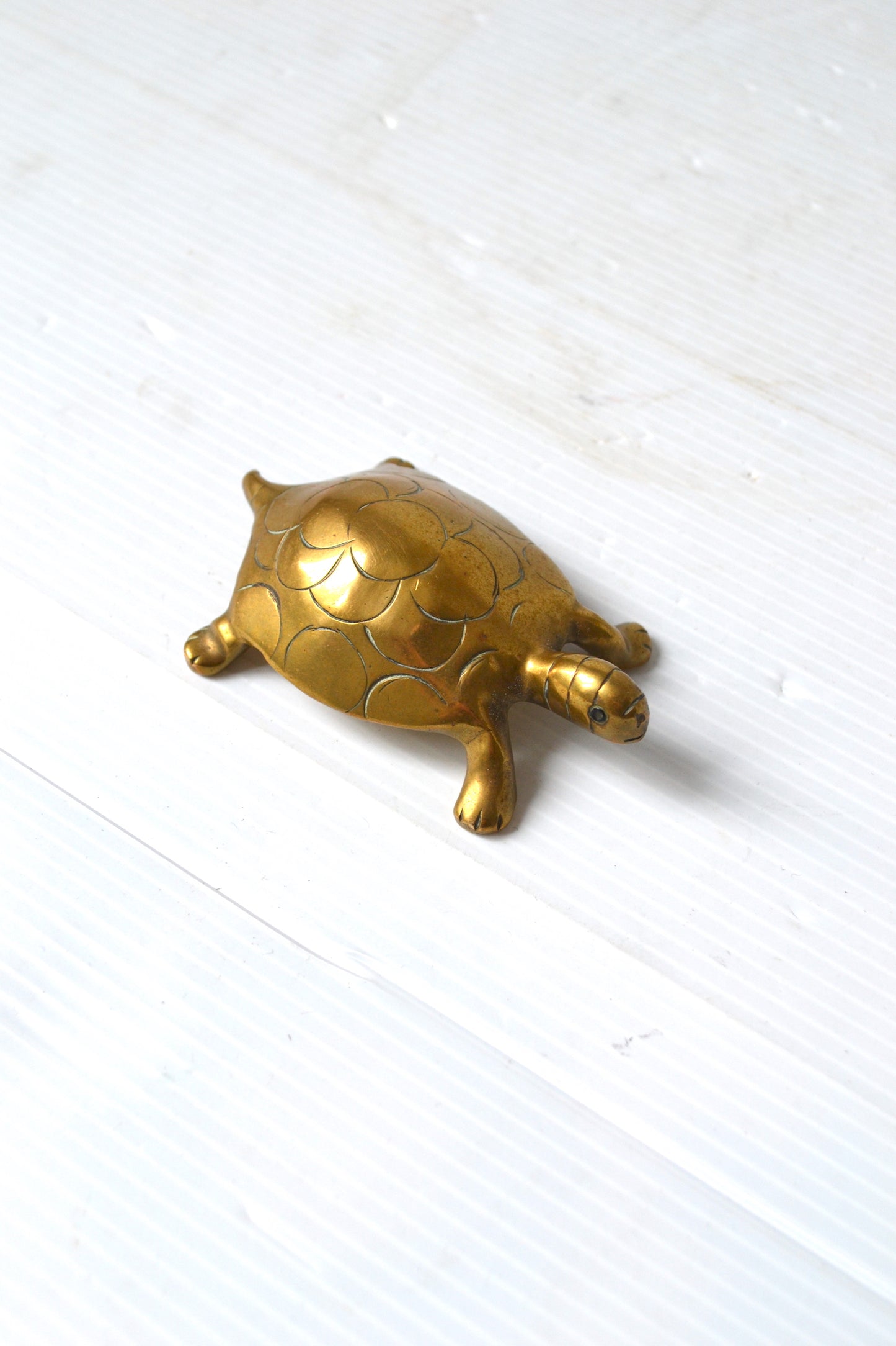 Tortue en laiton
