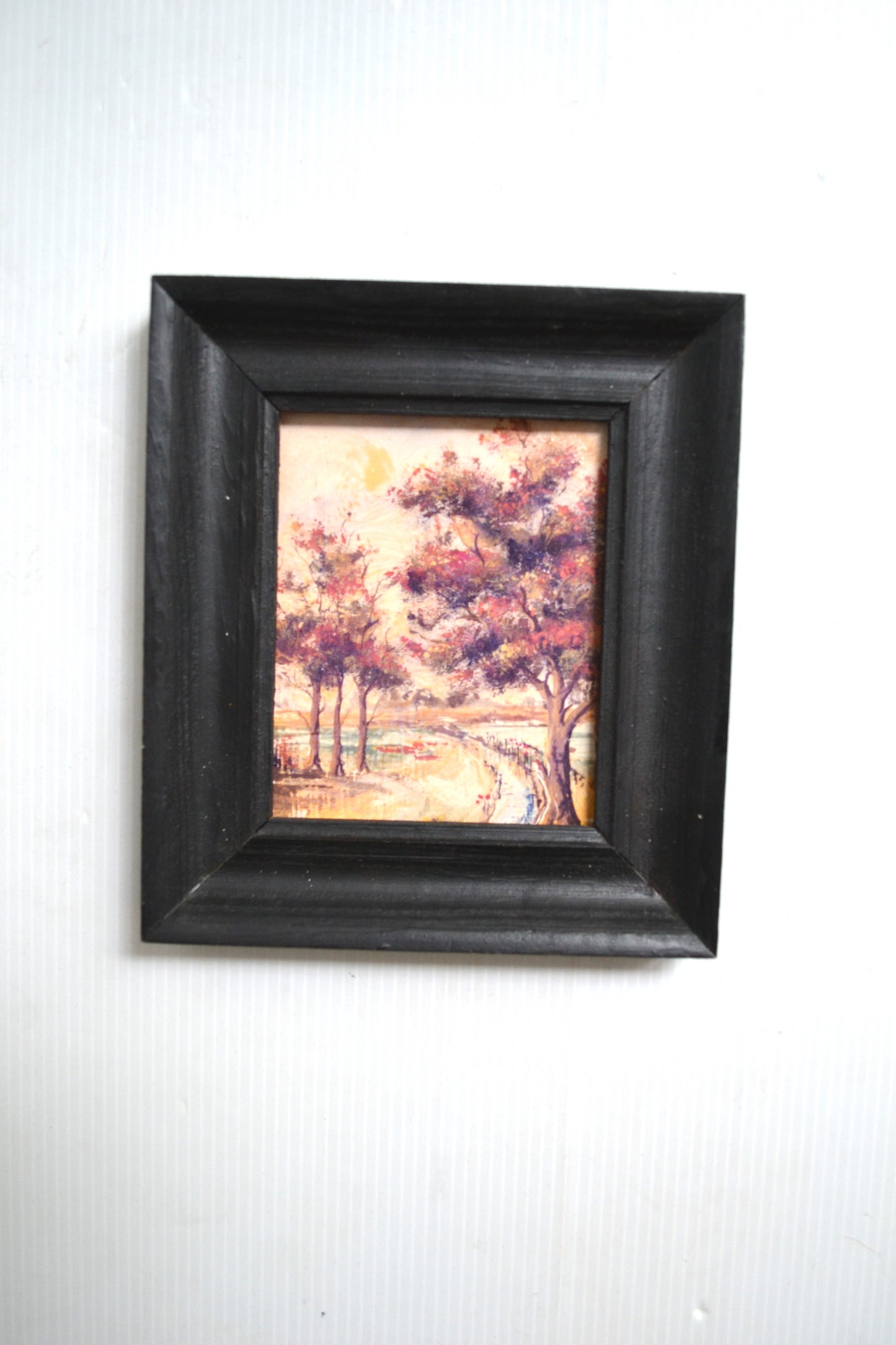 Cadre en bois noir