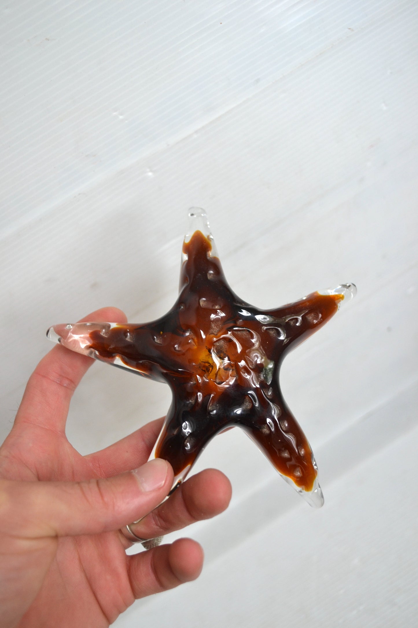 Étoile en verre de Murano