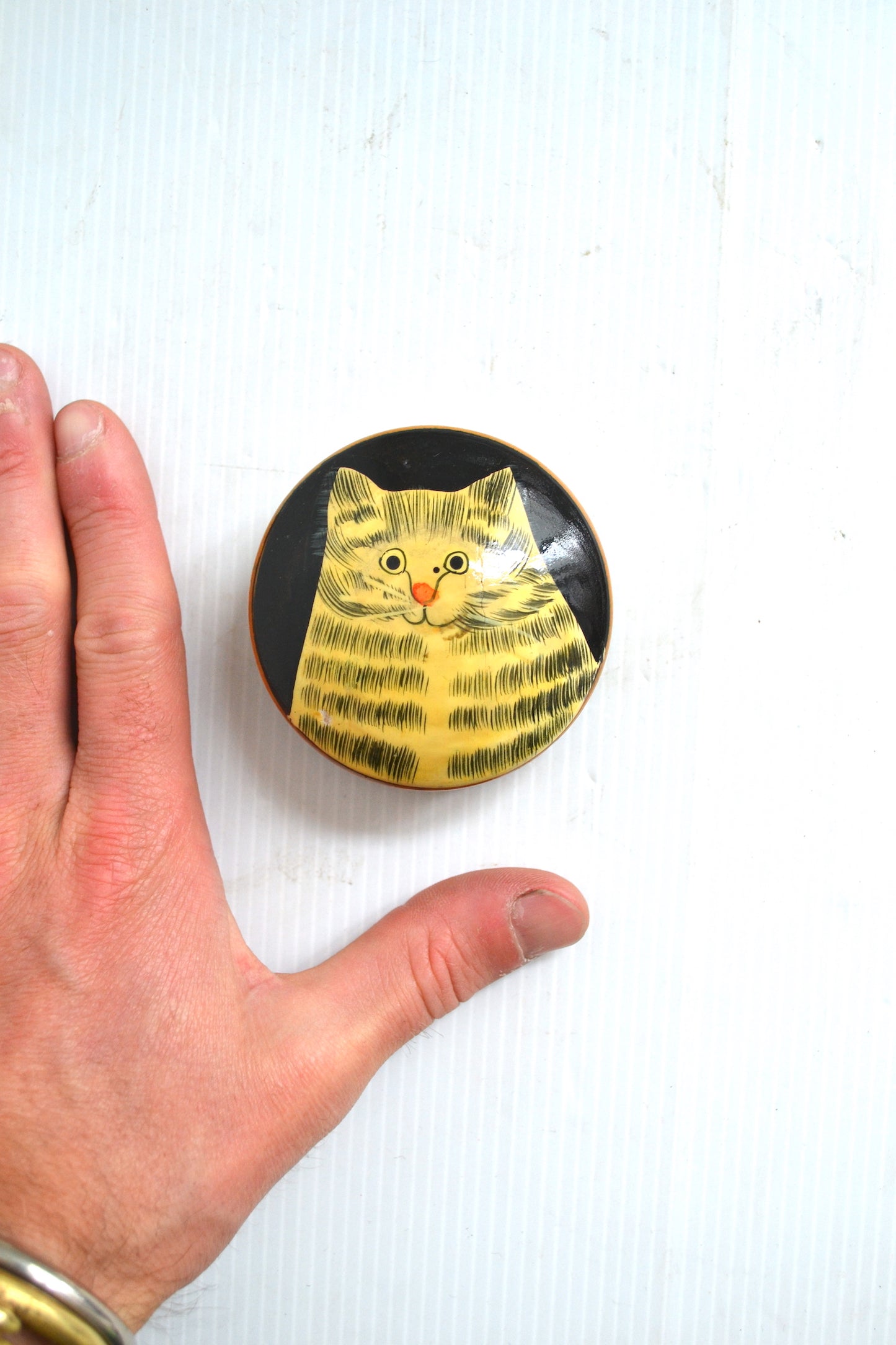 Boîte à bijoux chat