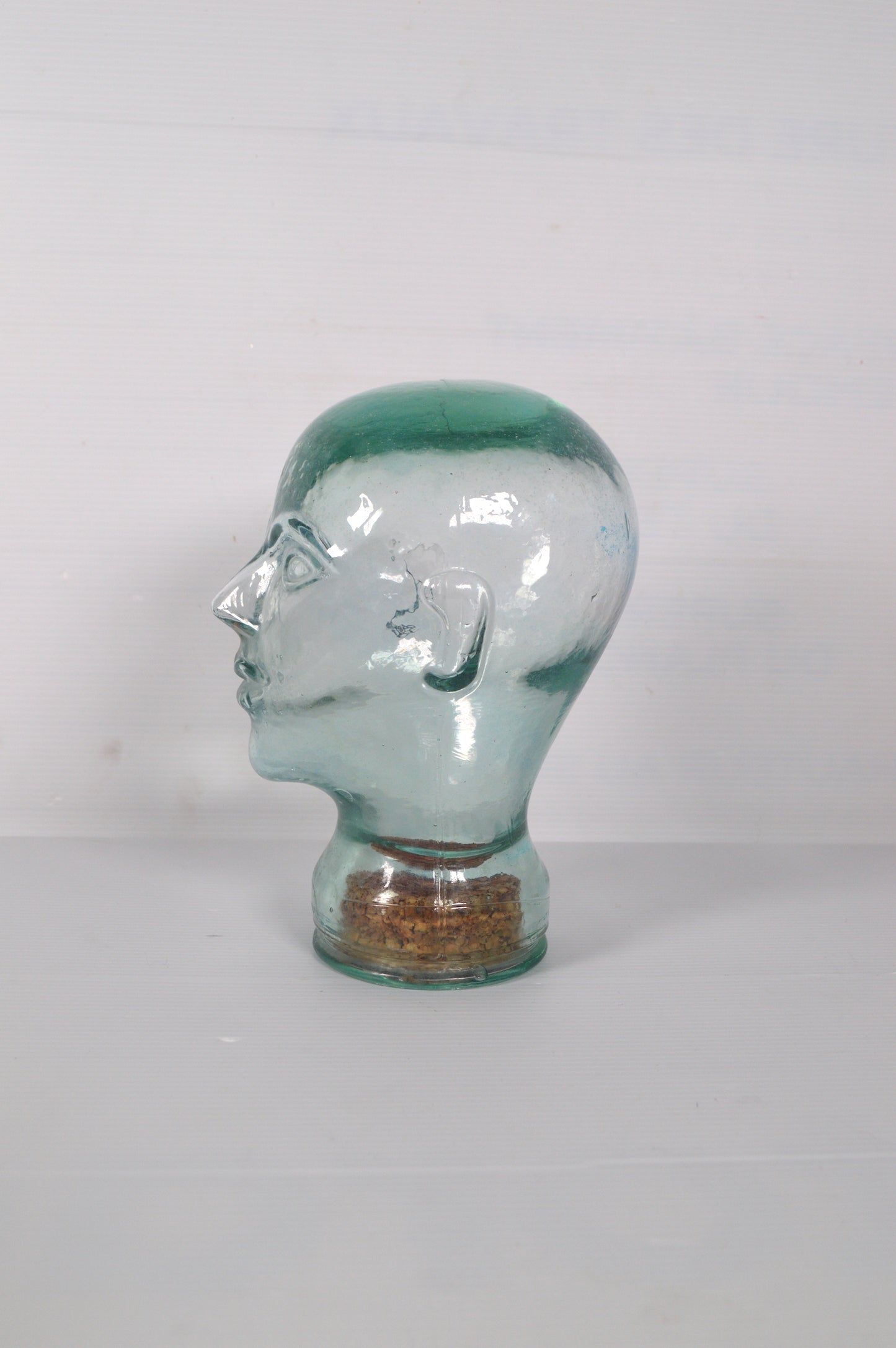 Tête en verre