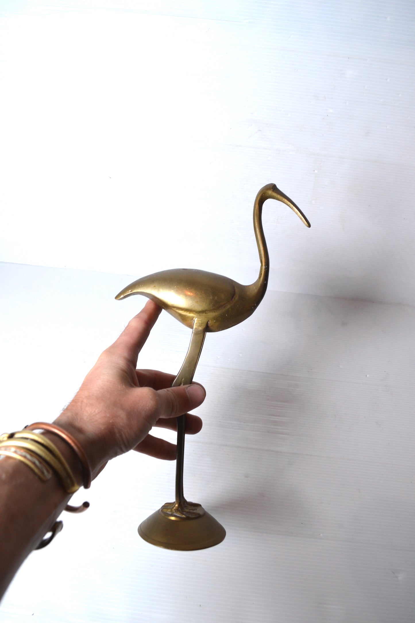 Oiseau en laiton