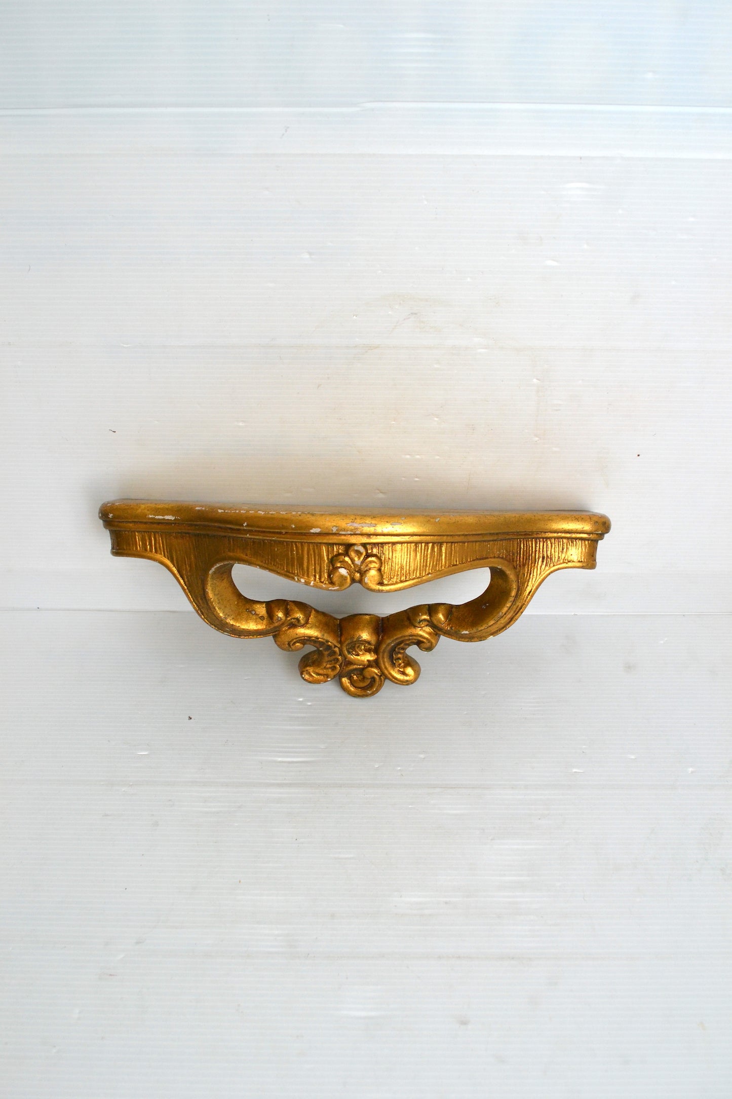 Console baroque dorée