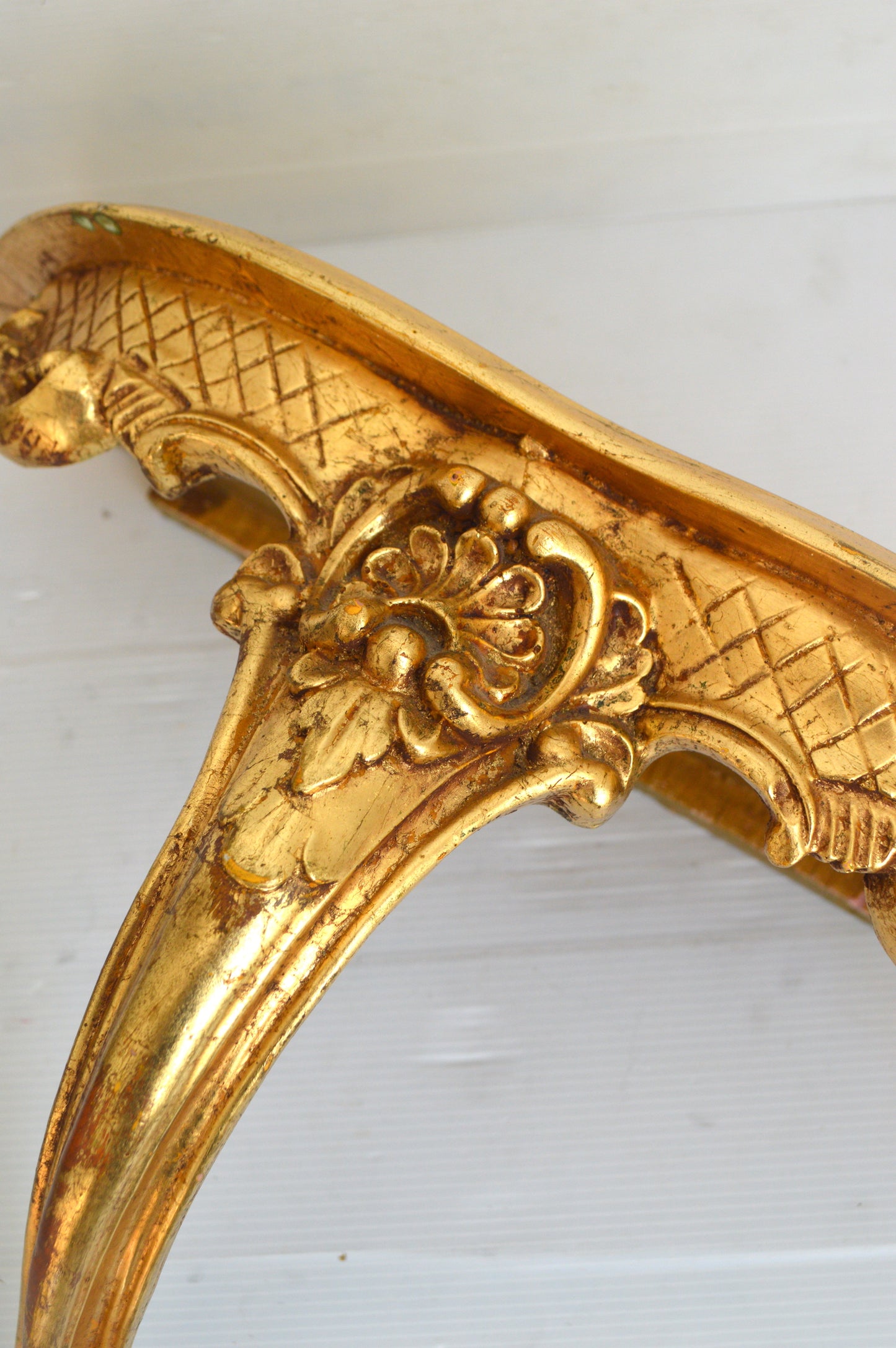 Console baroque dorée
