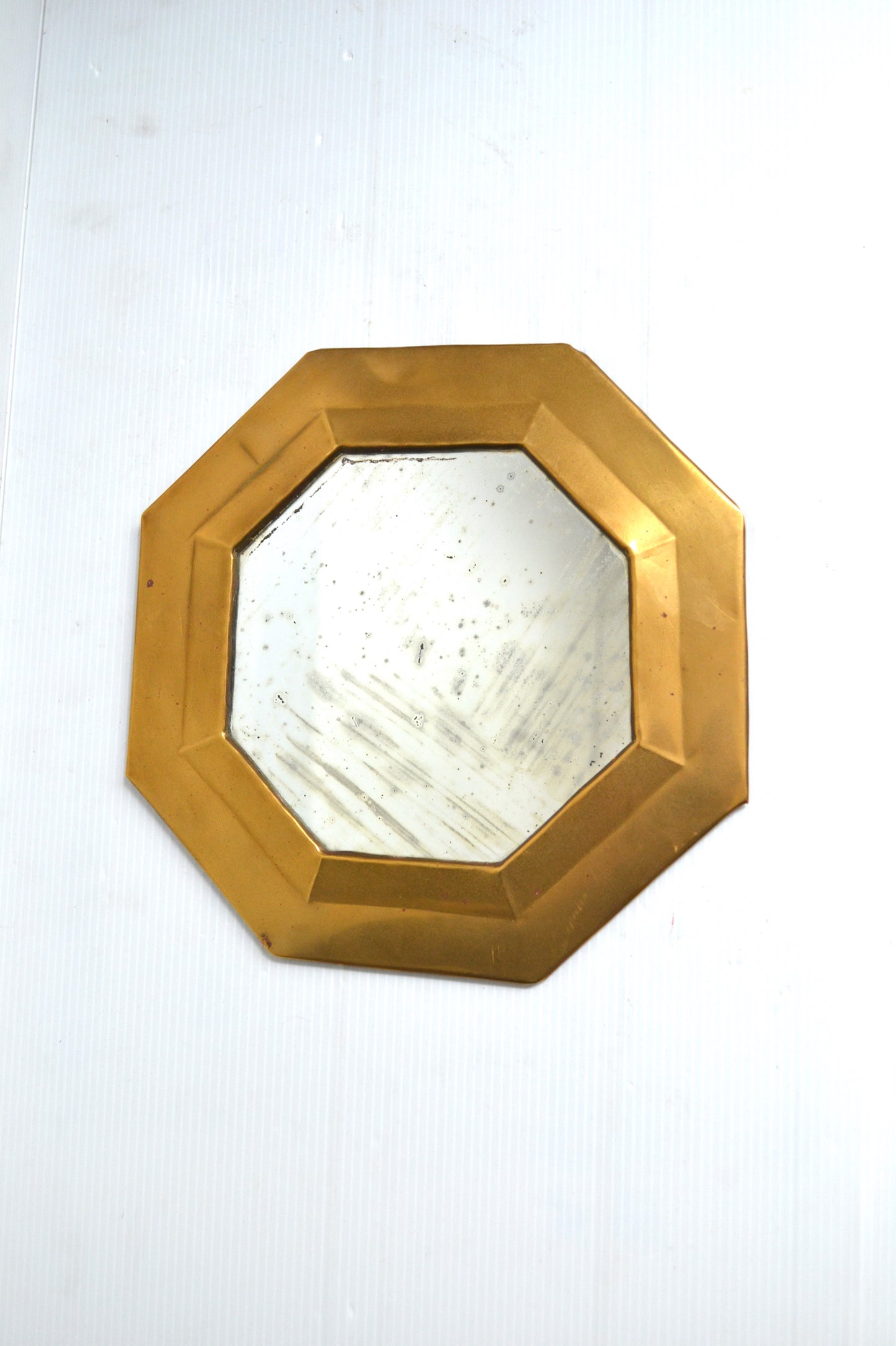 Miroir marocain octogonal en laiton