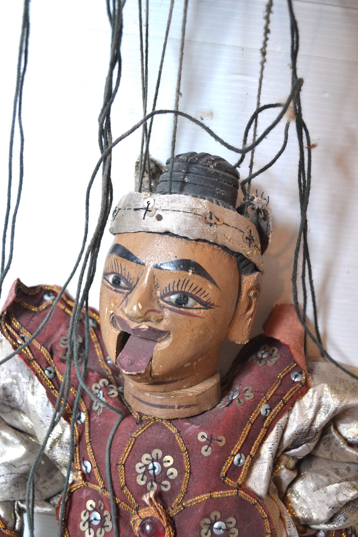 Marionnette indienne articulée