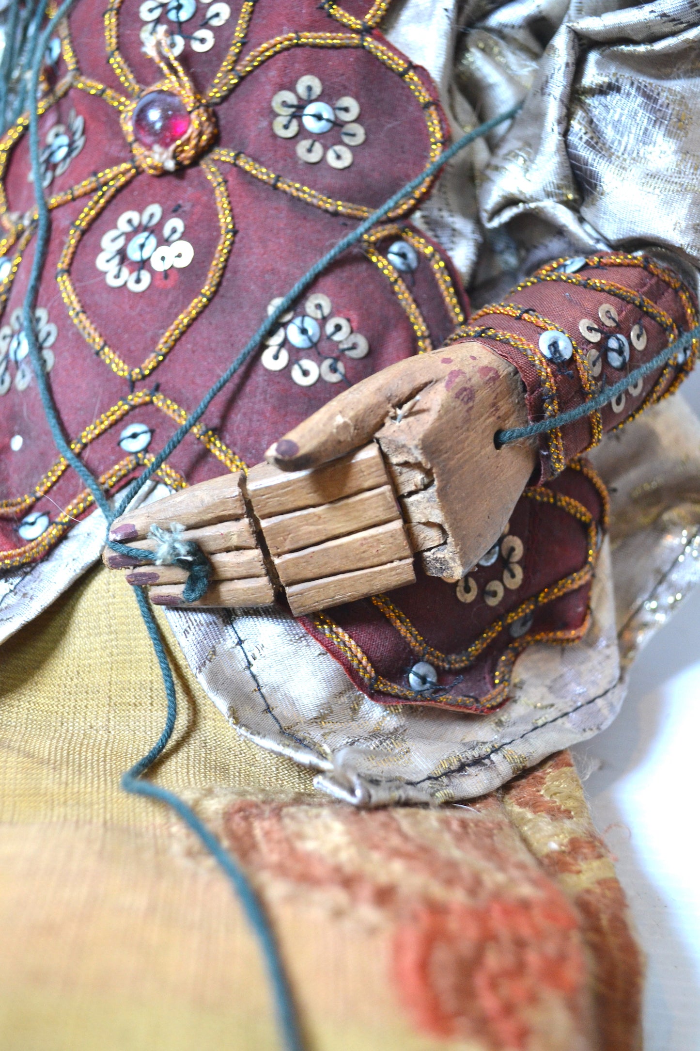 Marionnette indienne articulée