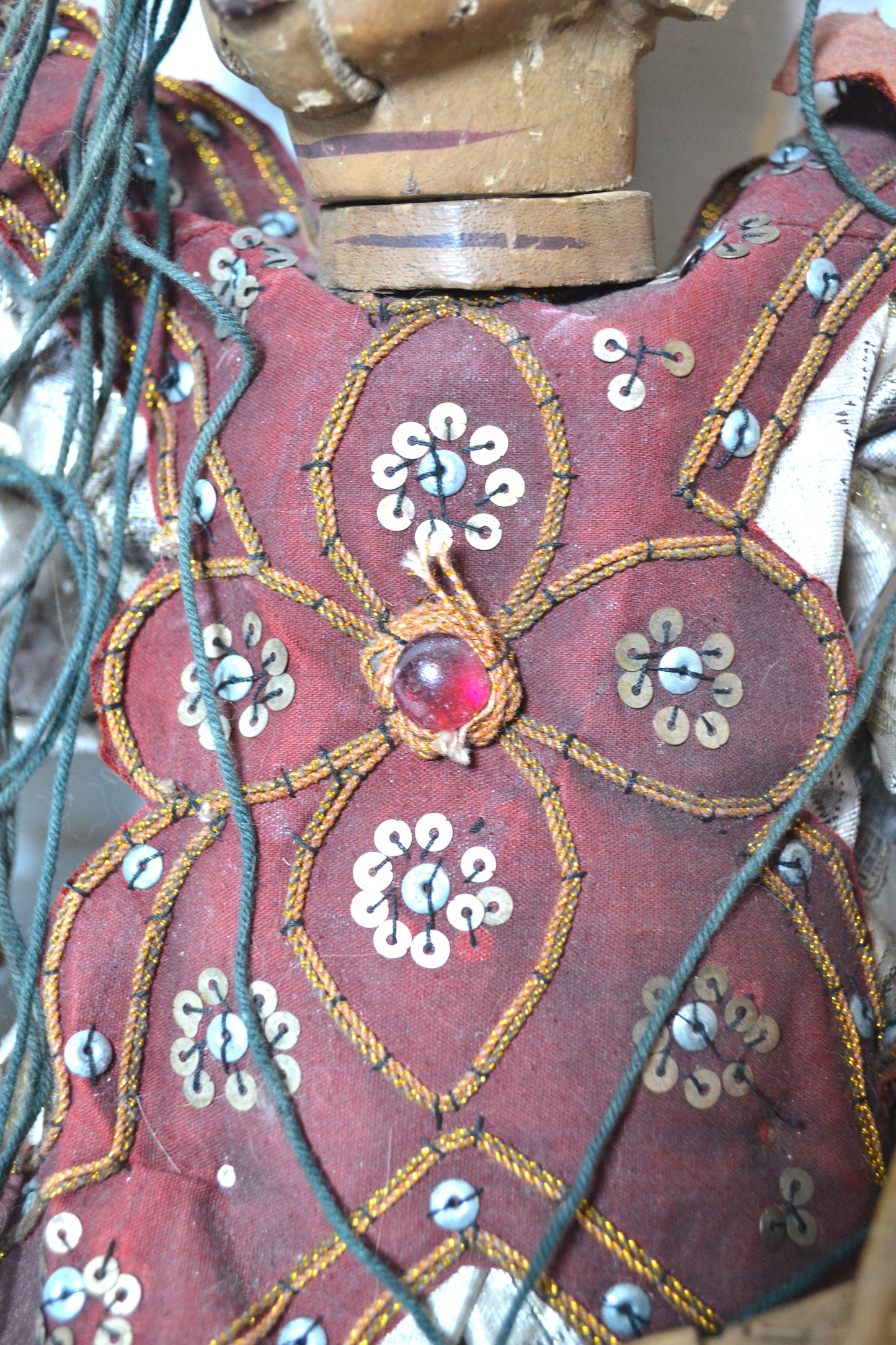 Marionnette indienne articulée