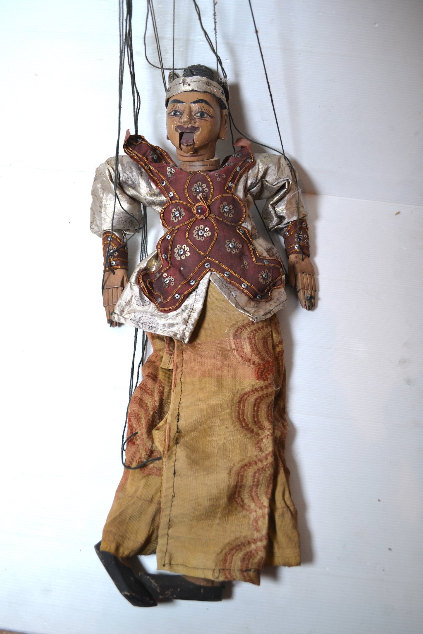 Marionnette indienne articulée