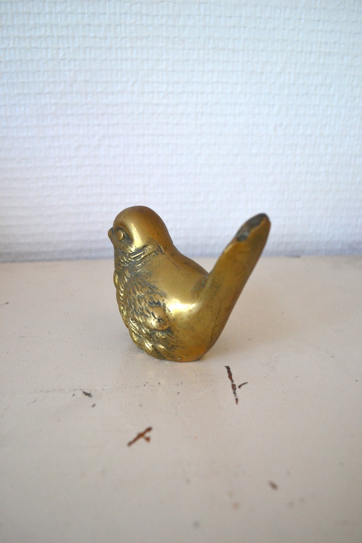Oiseau en laiton