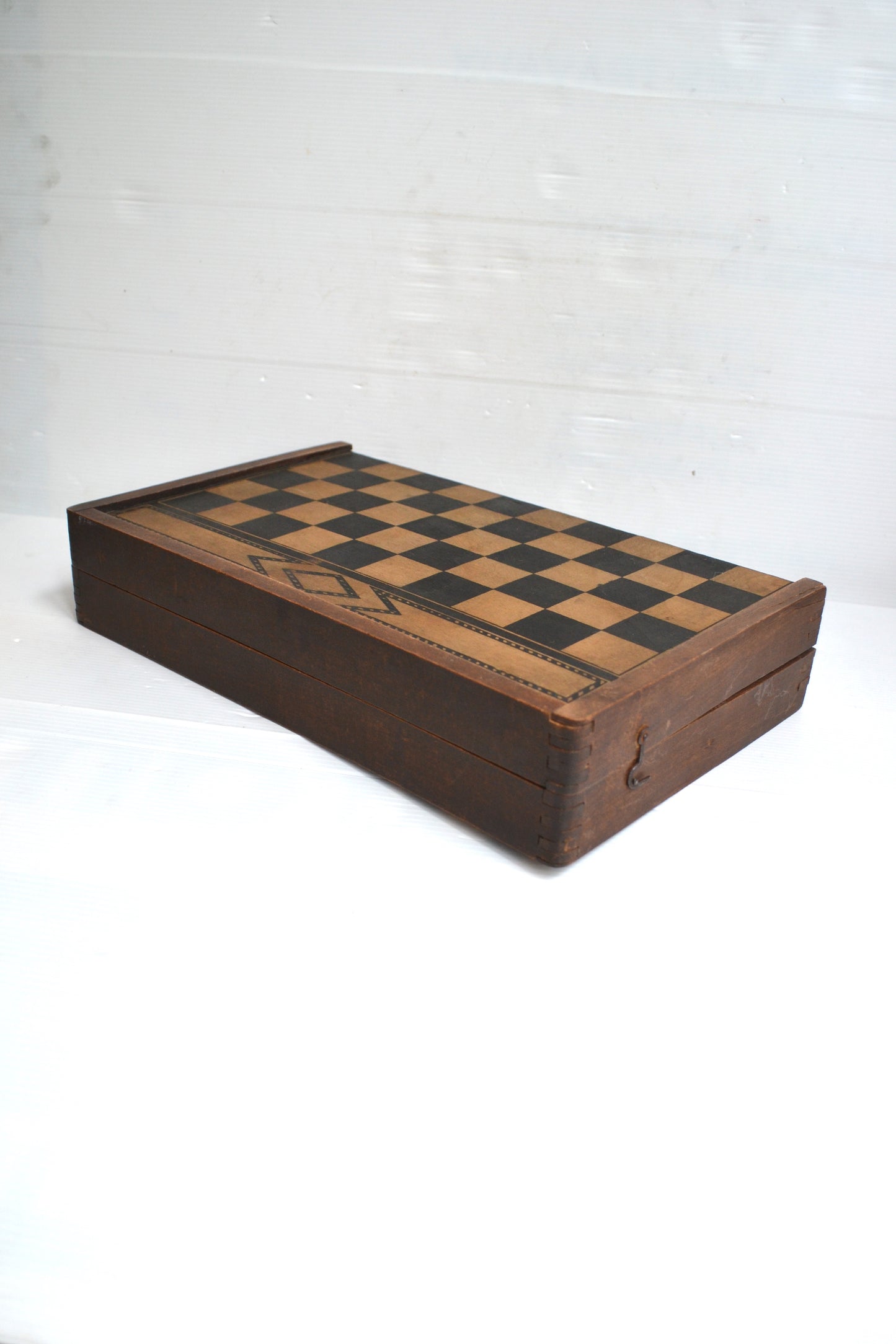Jeu de Dames et Backgammon en bois