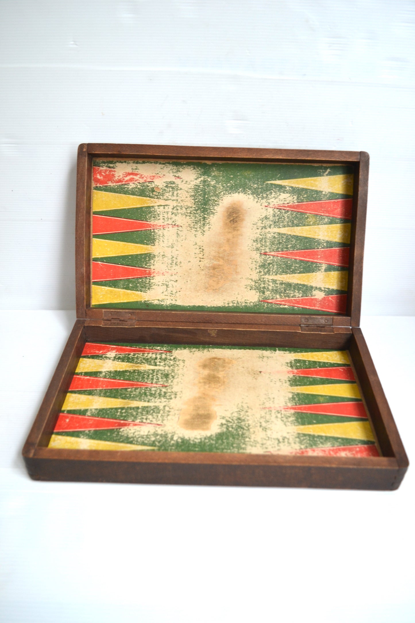 Jeu de Dames et Backgammon en bois
