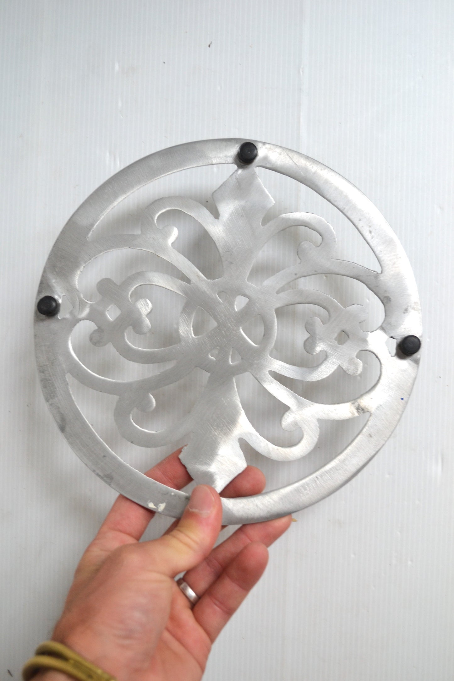 Dessous de plat Argenté