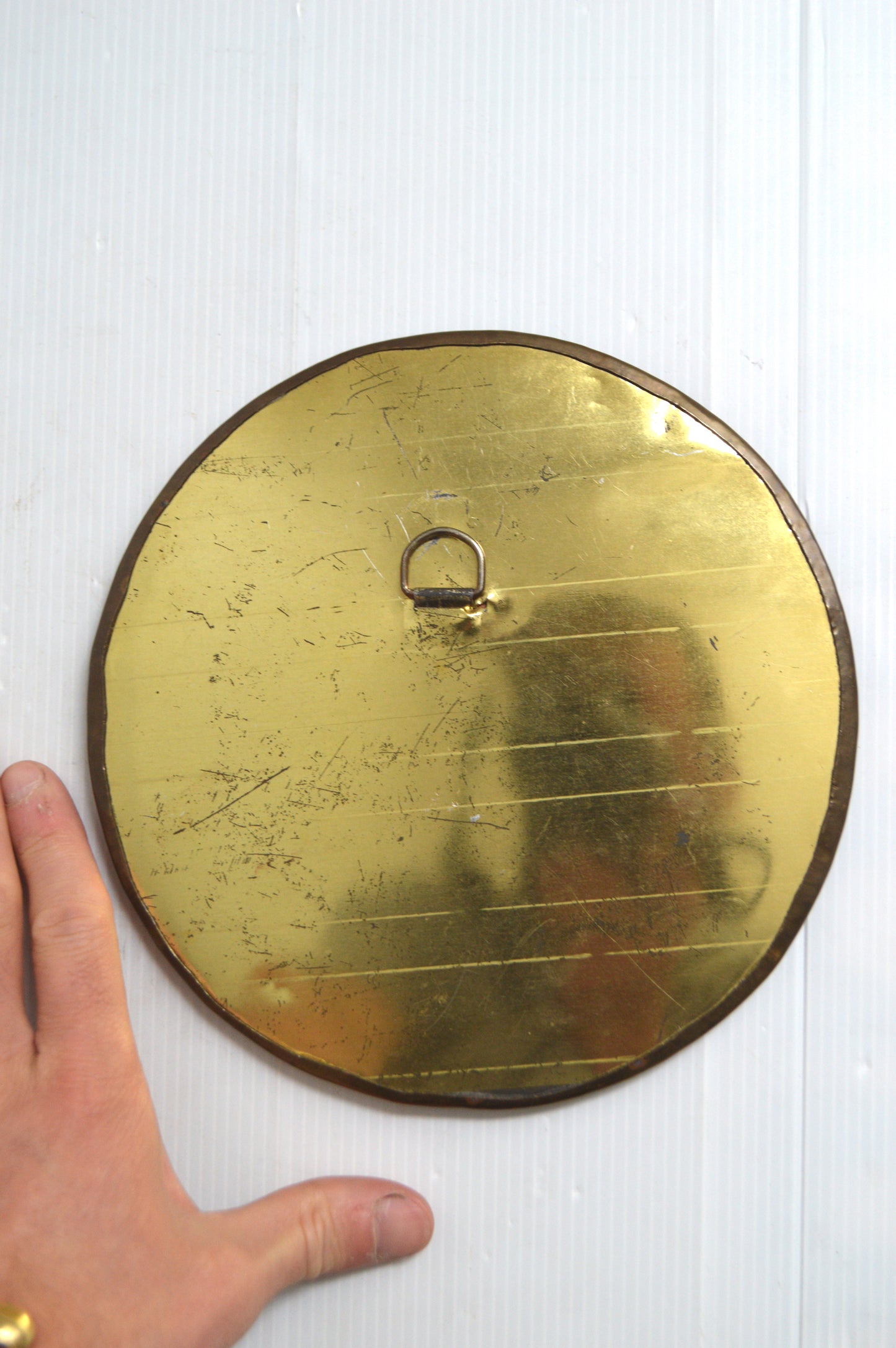 Miroir Rond en laiton