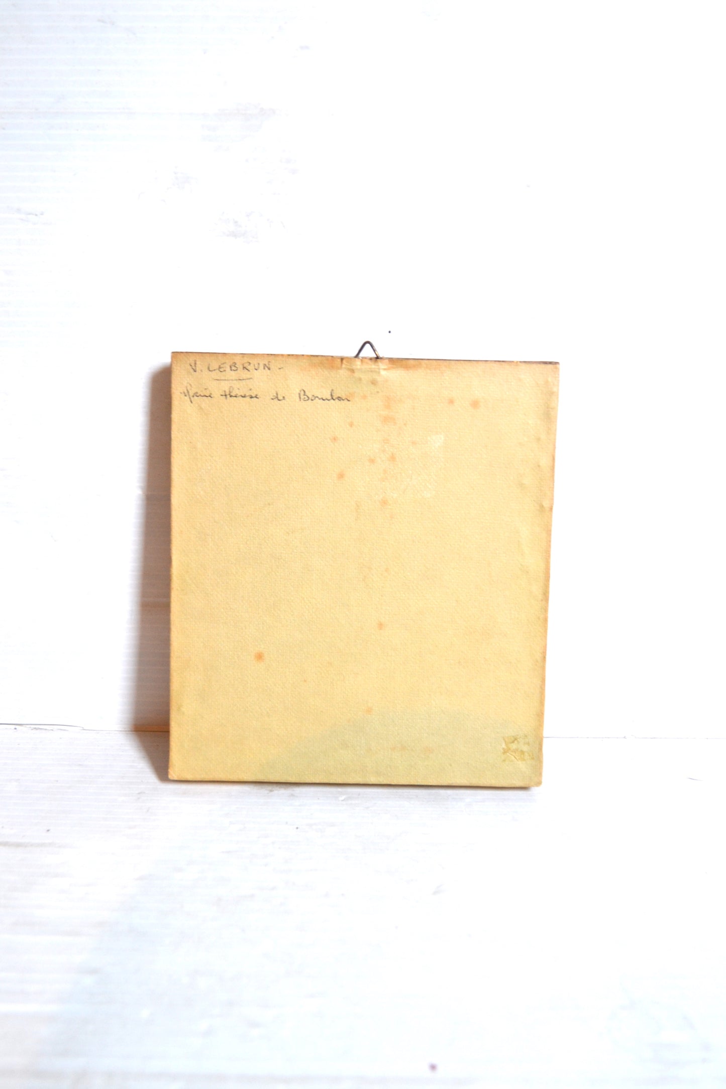 Petit cadre en bois doré