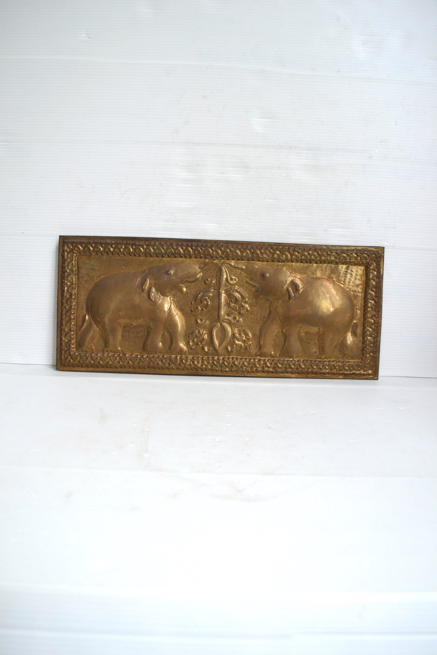 Plaque murale éléphants