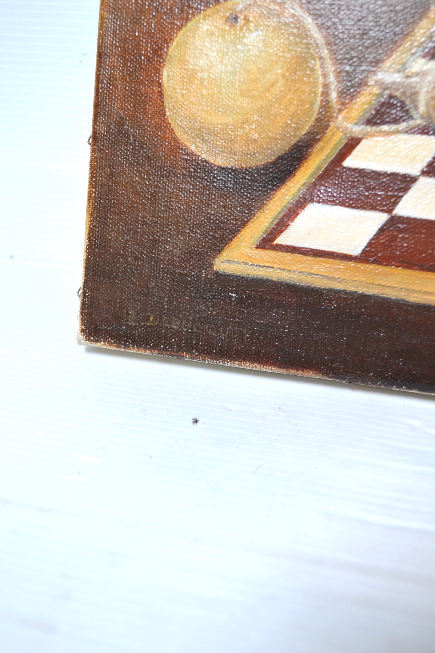 Huile sur toile