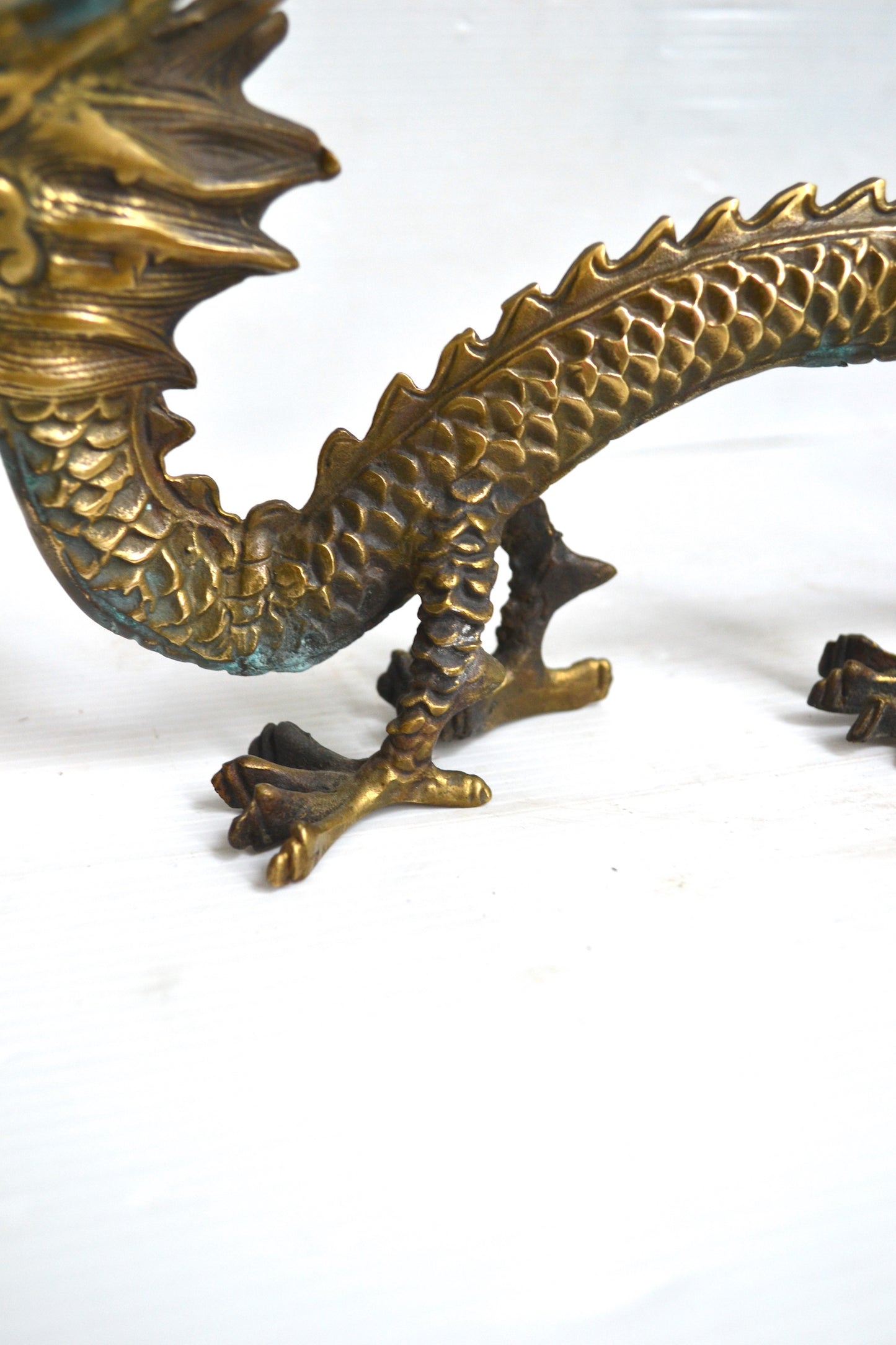 Dragon chinois en laiton