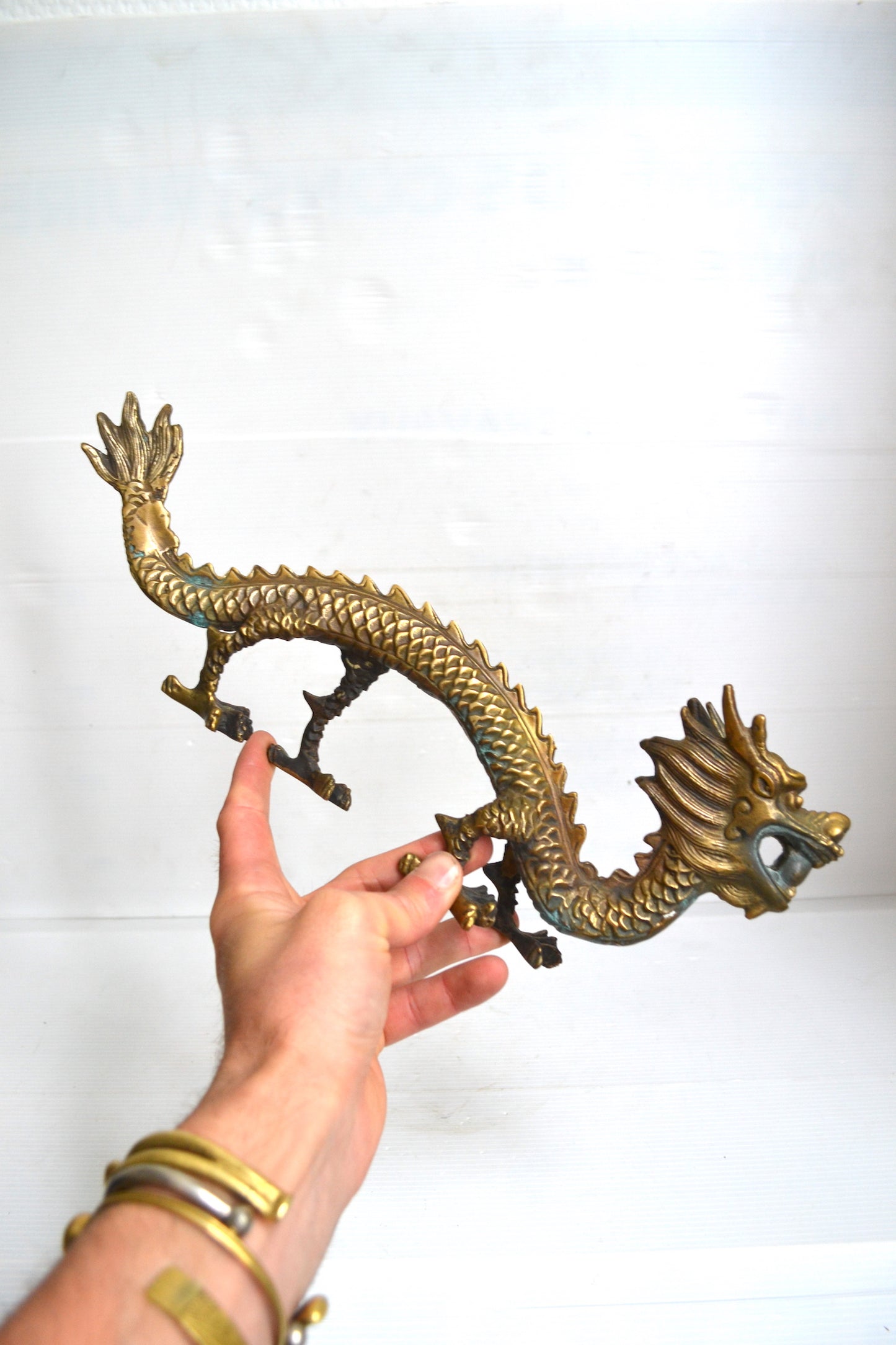 Dragon chinois en laiton