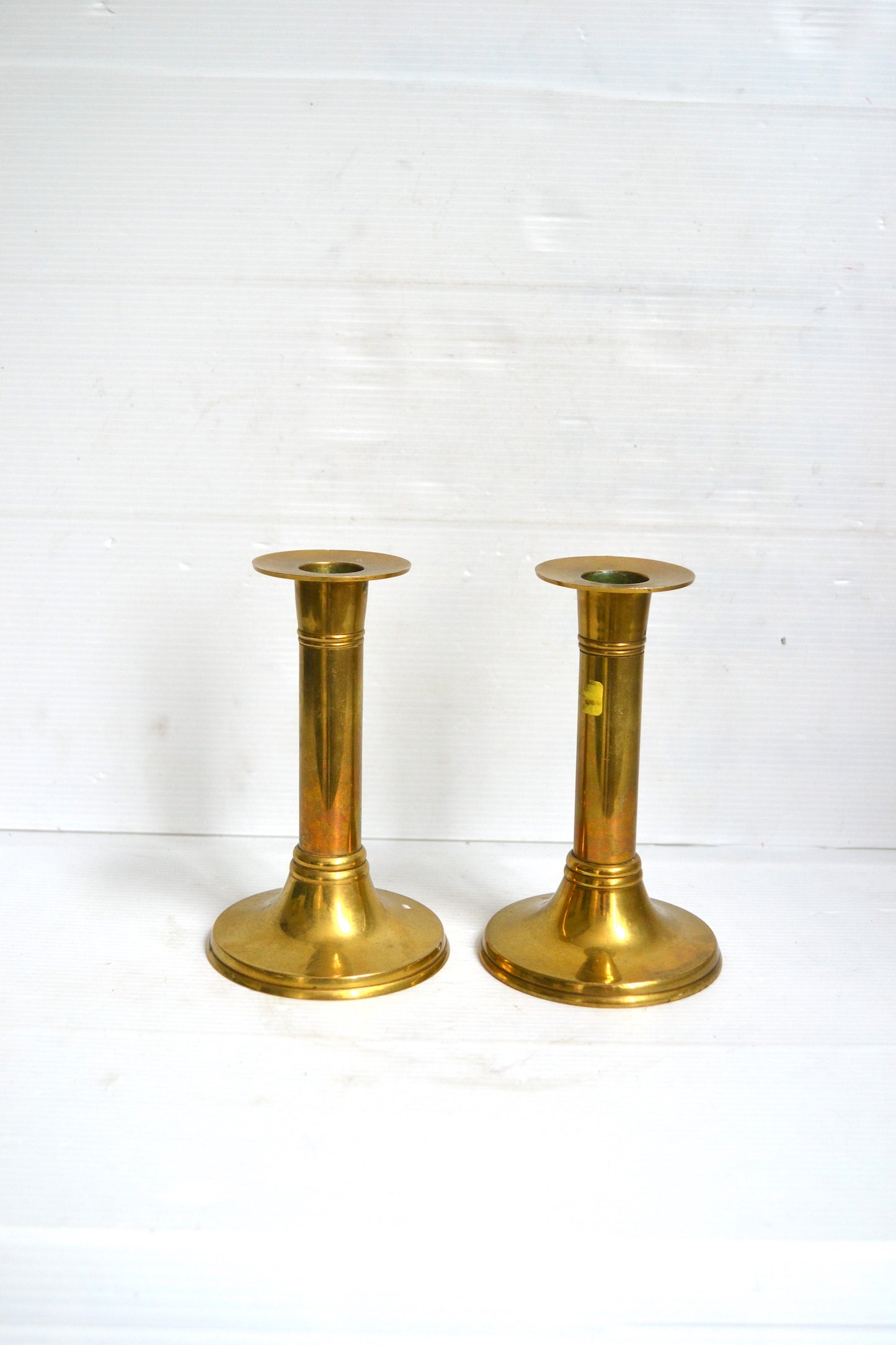 Bougeoirs en laiton