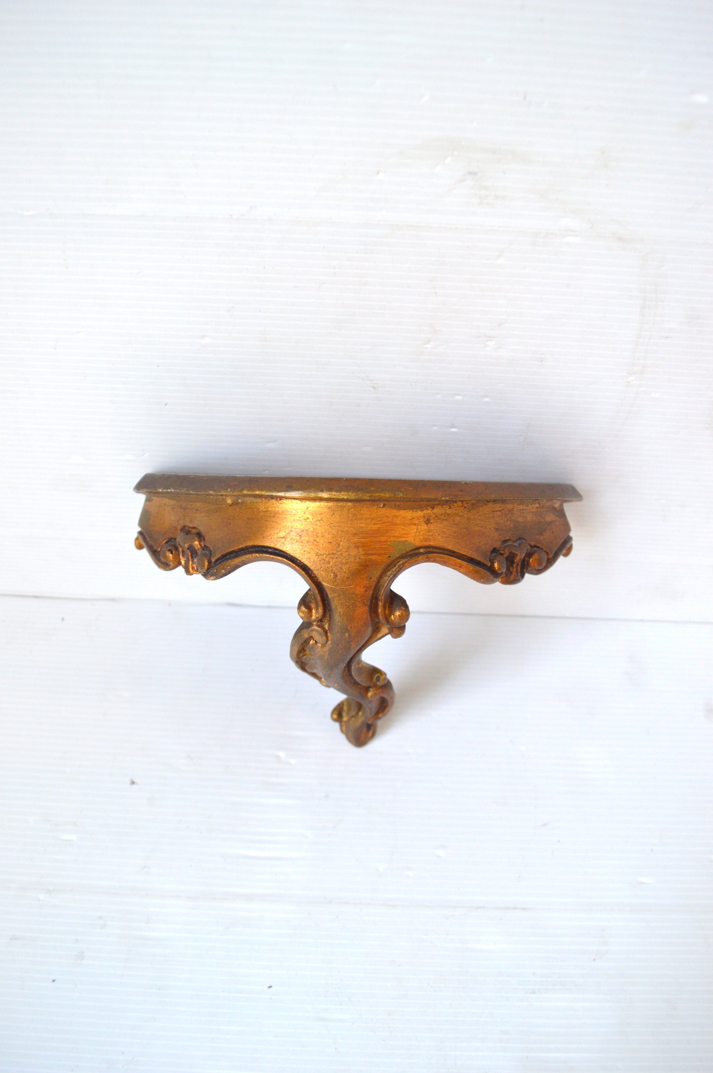 Console baroque dorée