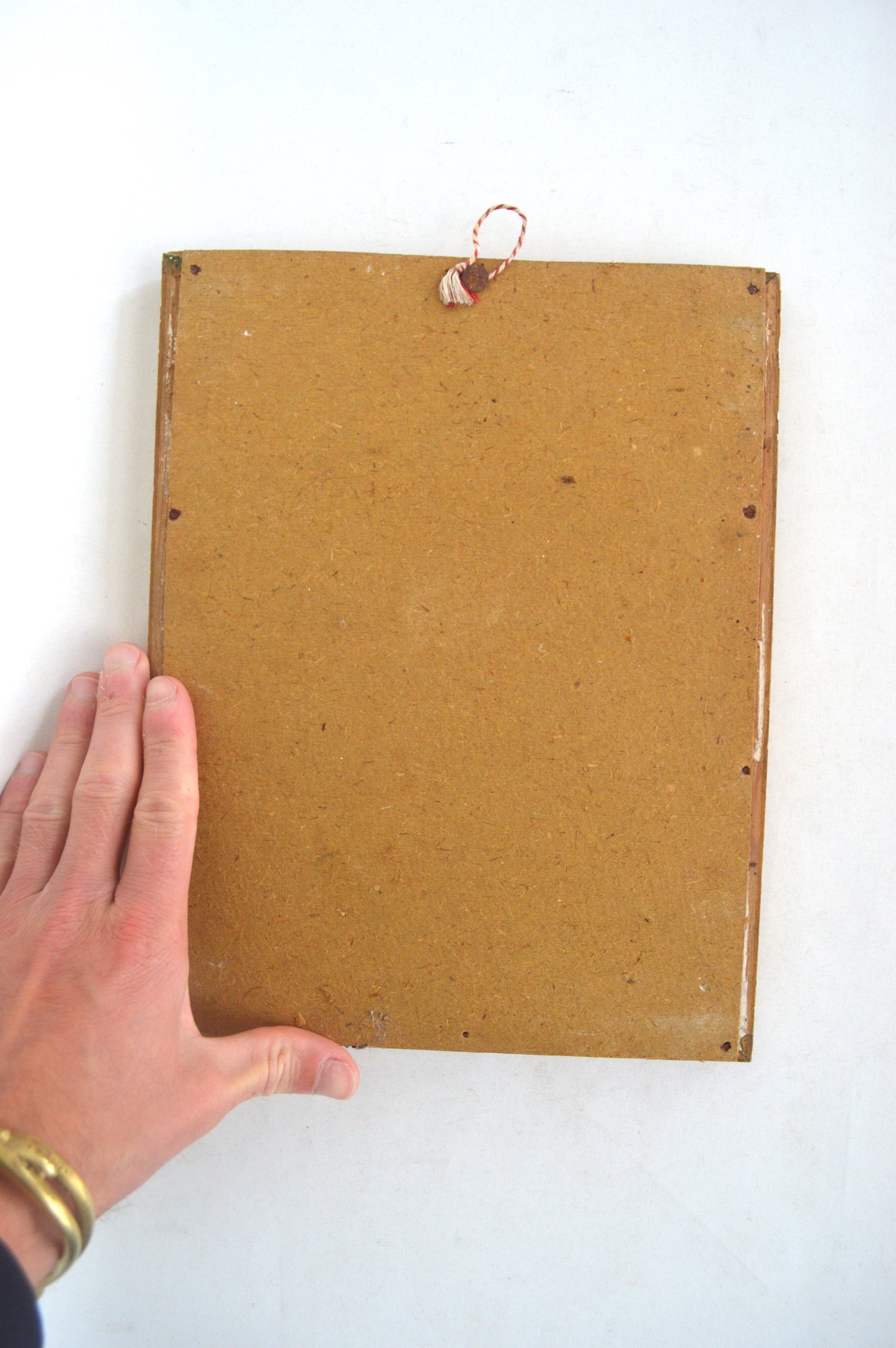 Cadre Vierge au cœur flamboyant