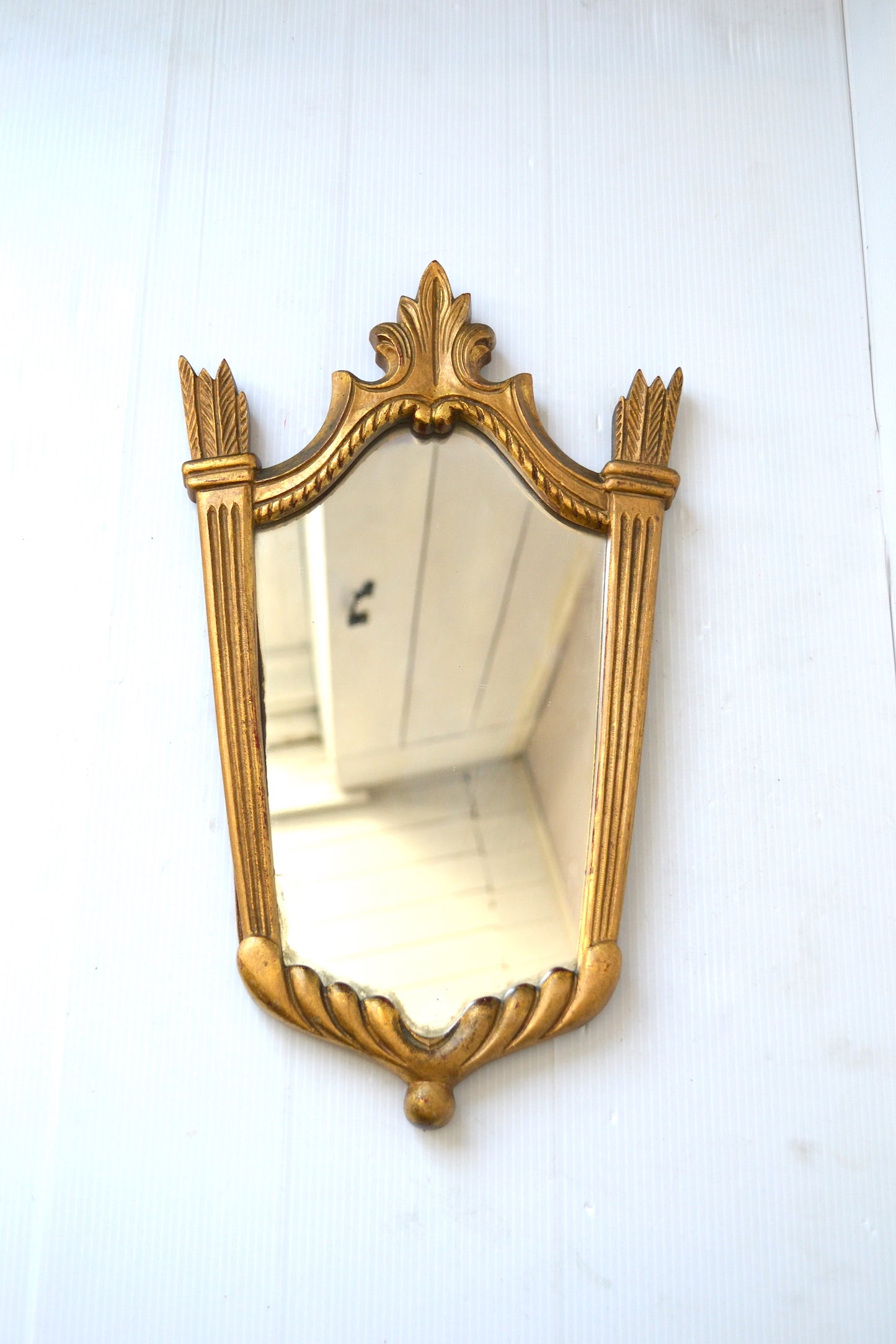 Miroir baroque doré