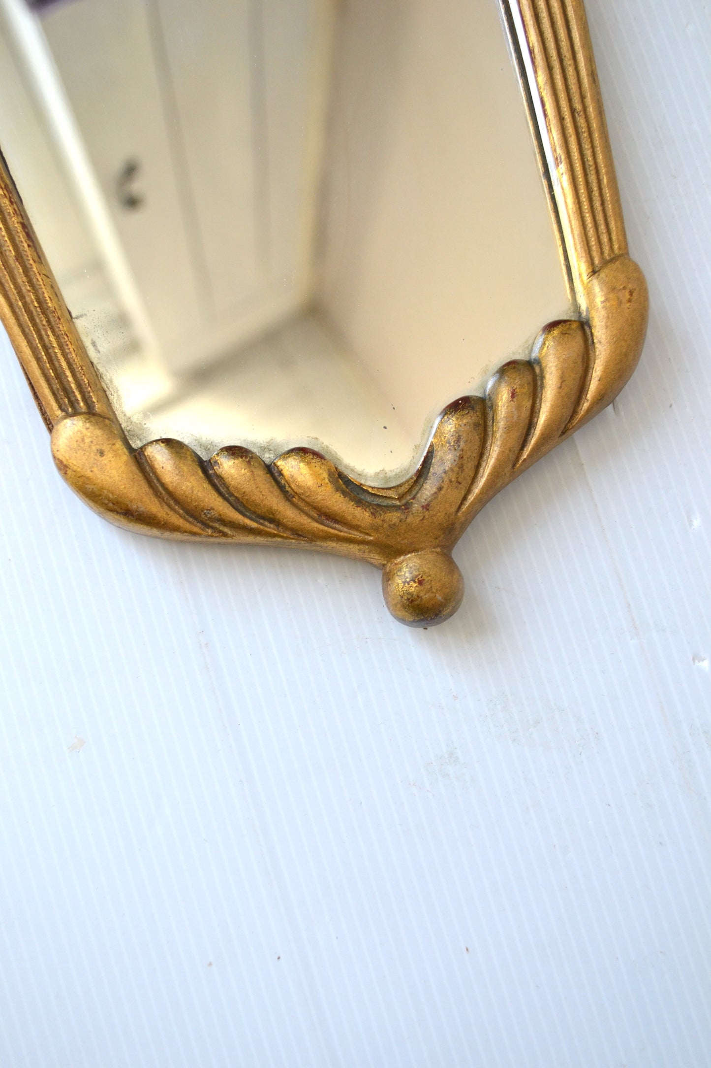 Miroir baroque doré