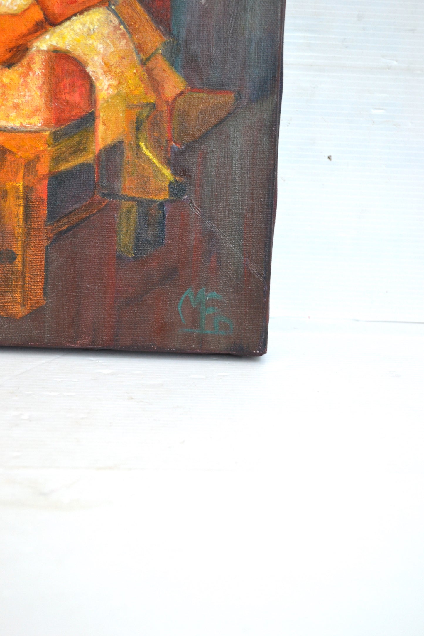 Huile sur toile