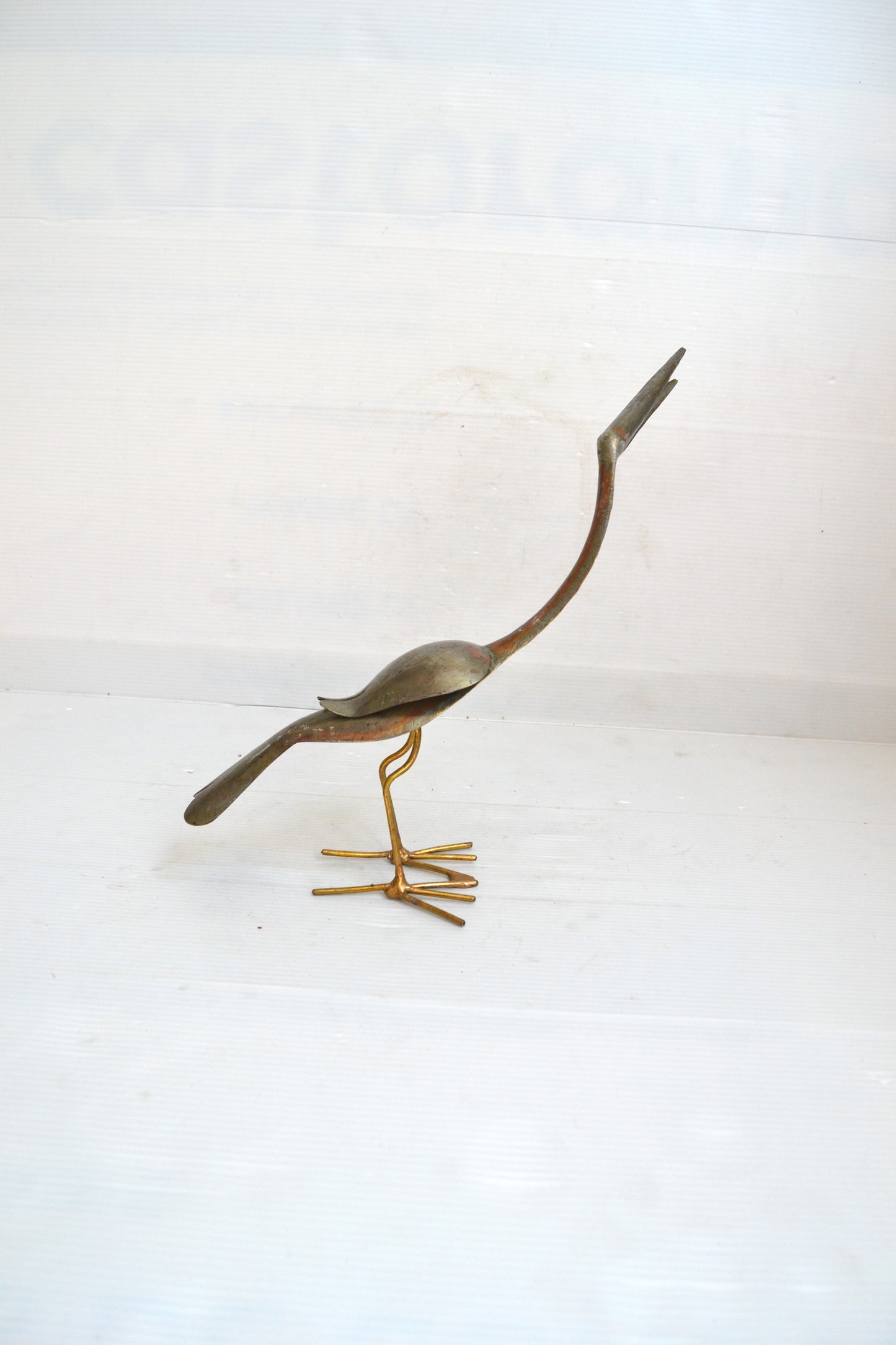 Pélican en métal