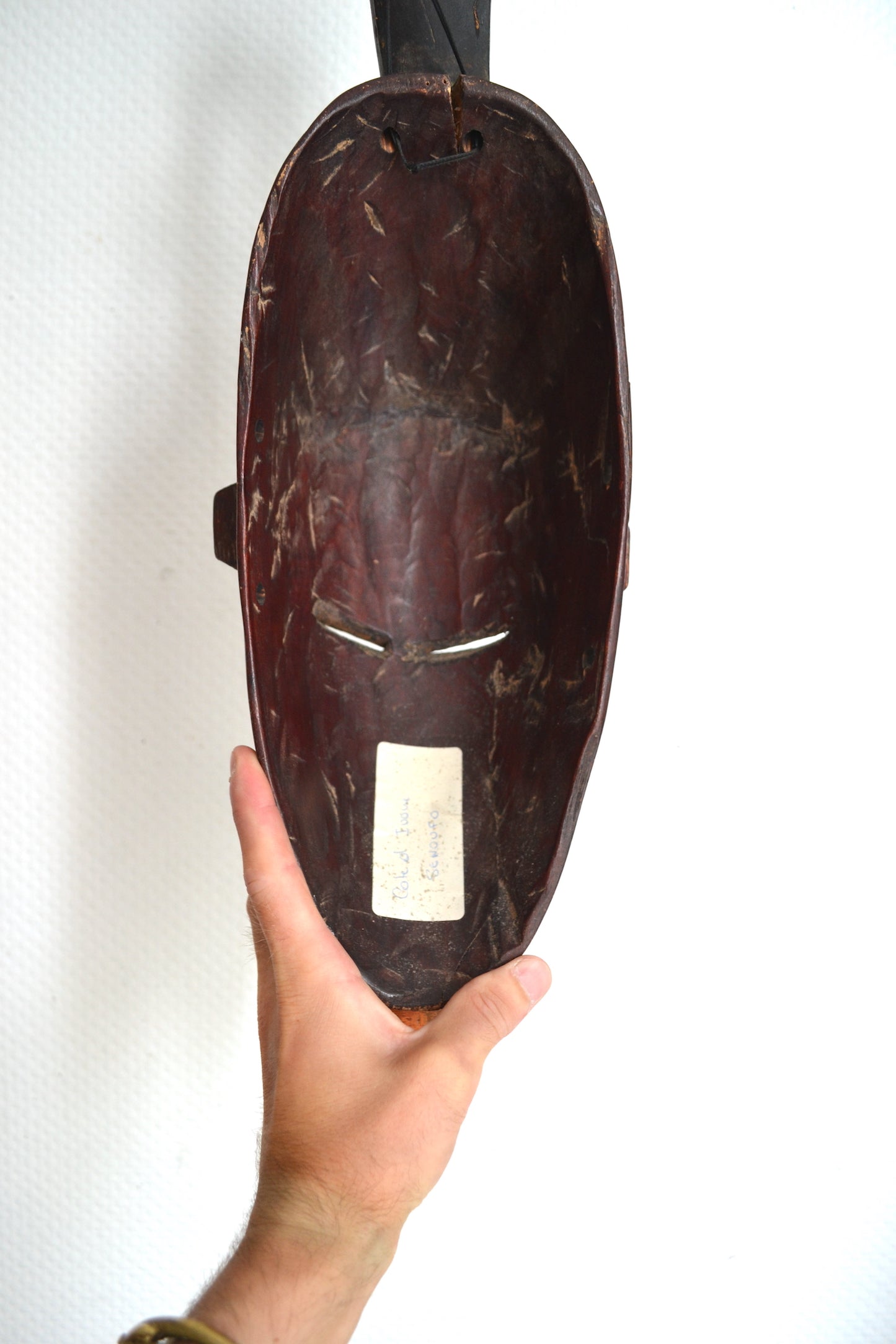 Masque Sénoufo en bois sculpté Côte d'Ivoire
