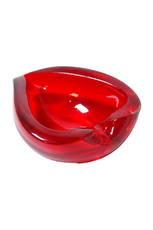 Cendrier en verre de Murano