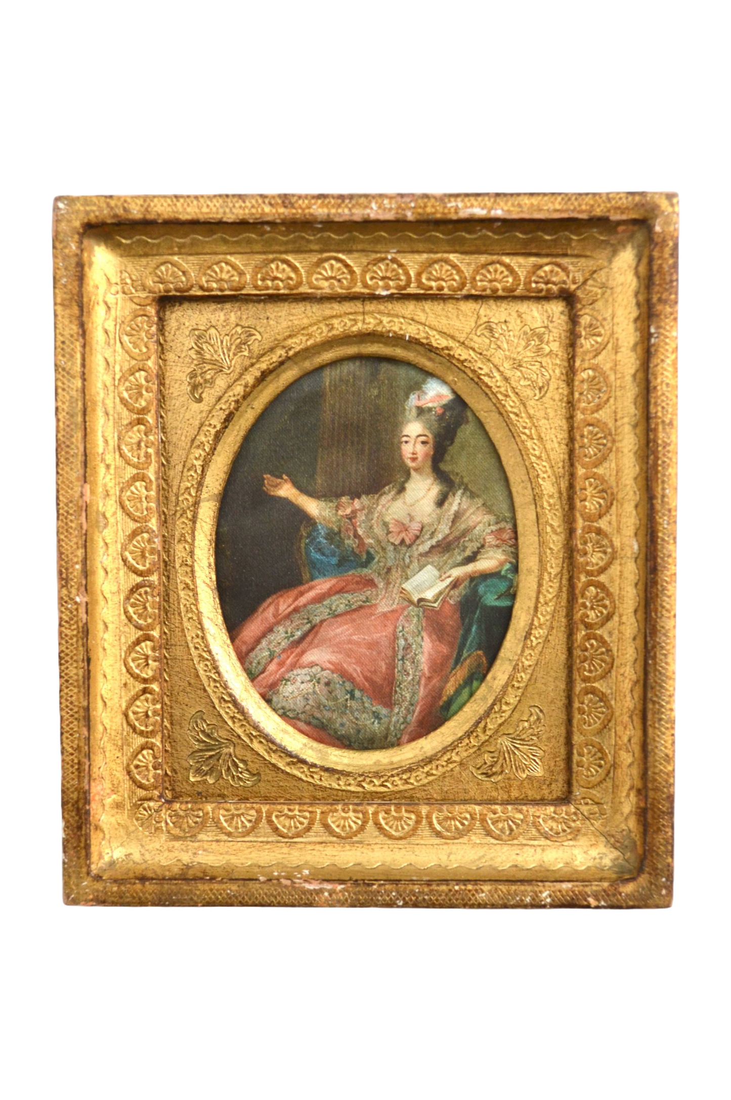 Petit cadre doré