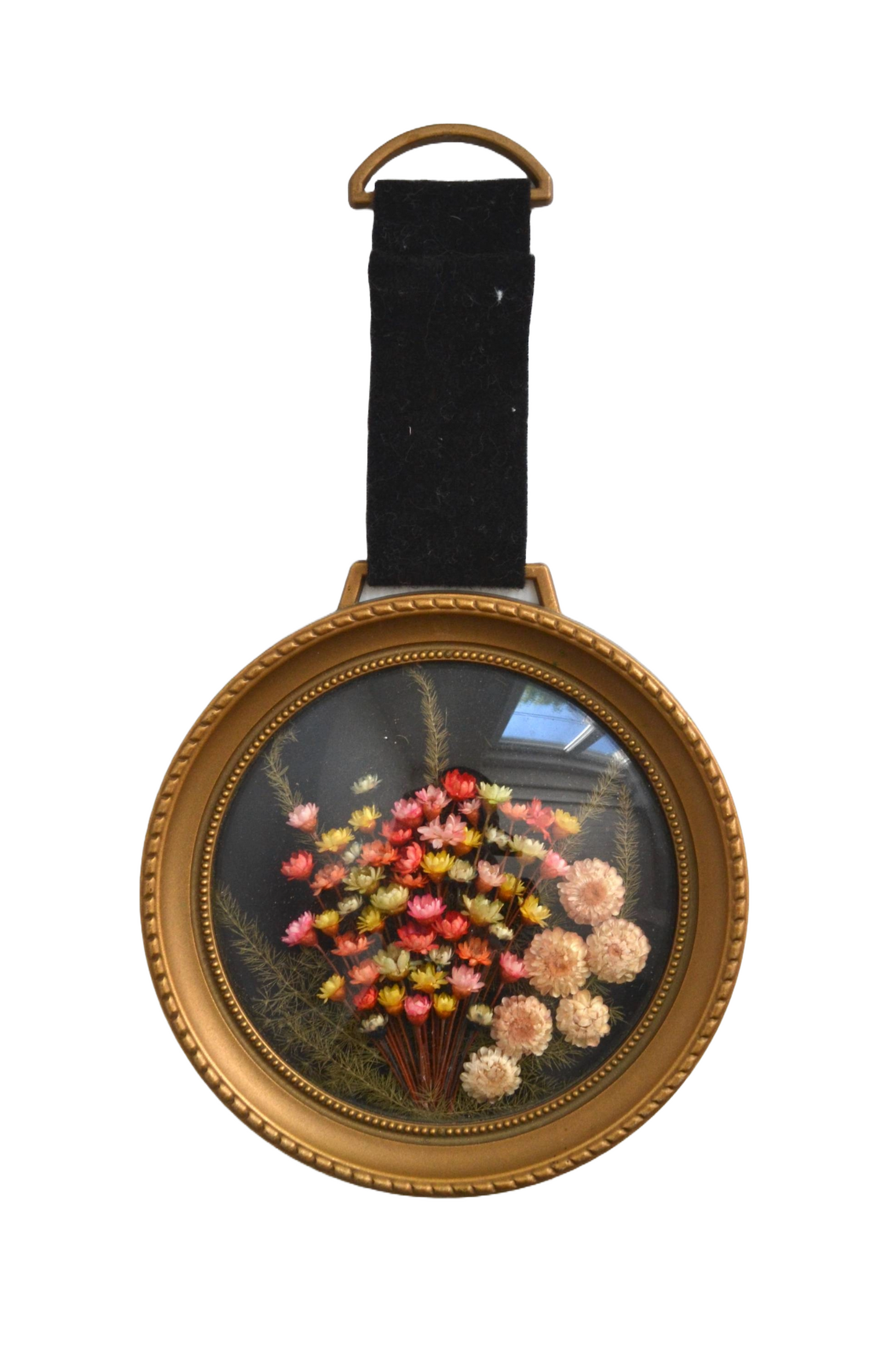 Petit cadre au verre bombé