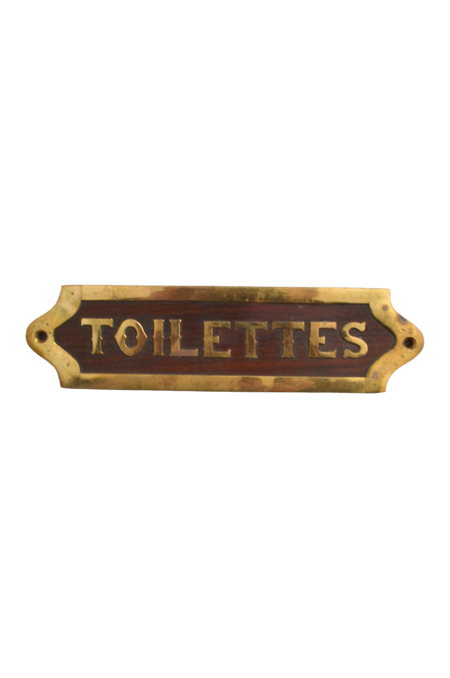 Plaque Toilettes