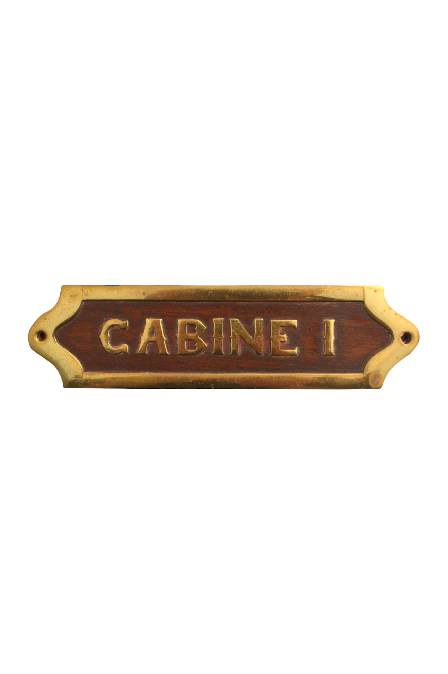 Plaque Cabine I