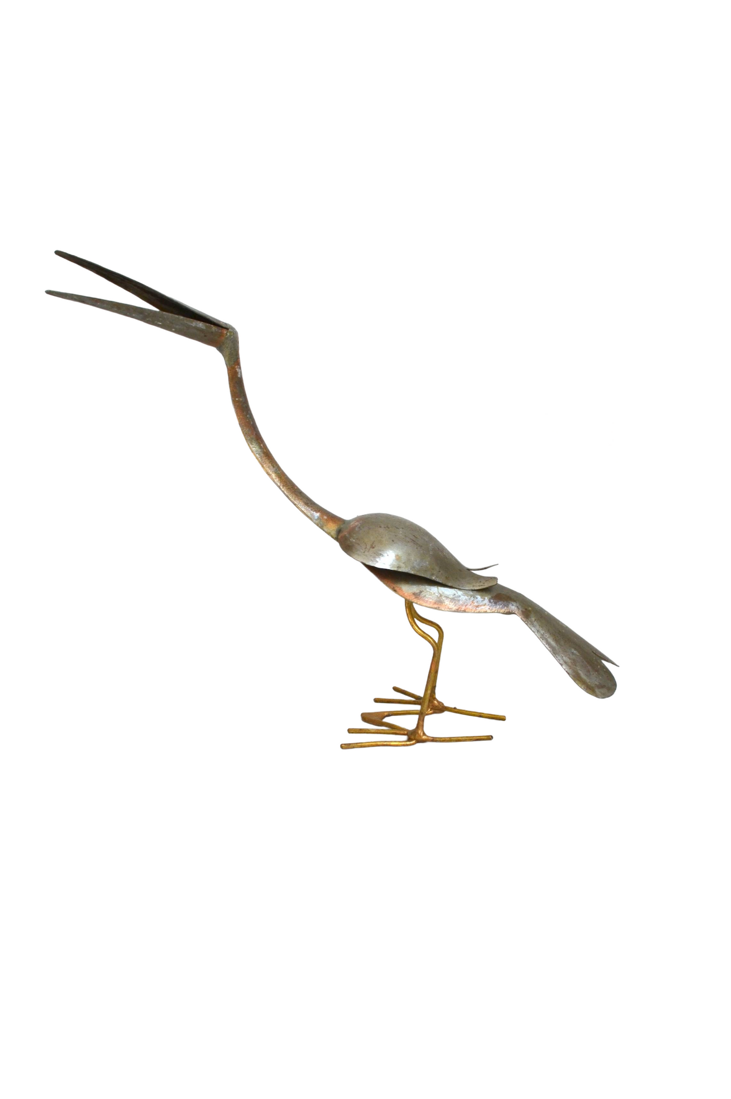 Pélican en métal