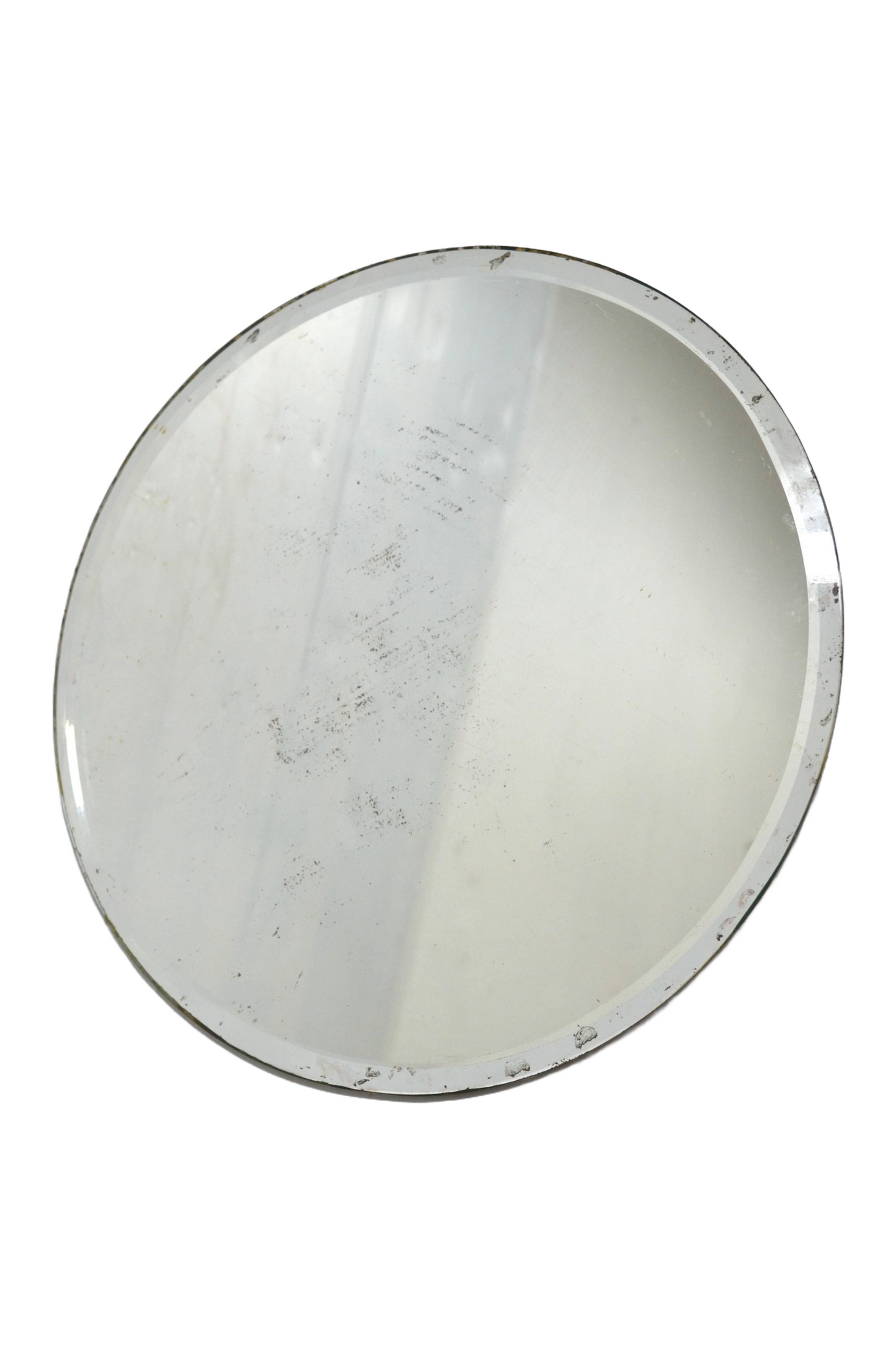 Miroir rond à biseau