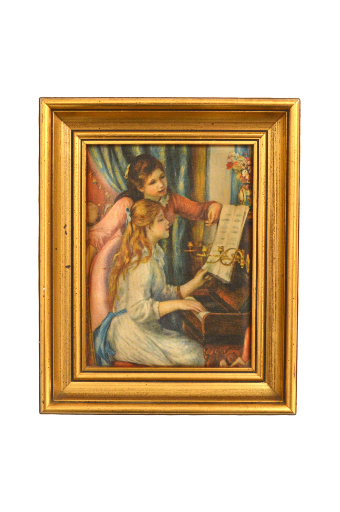 Petit cadre doré