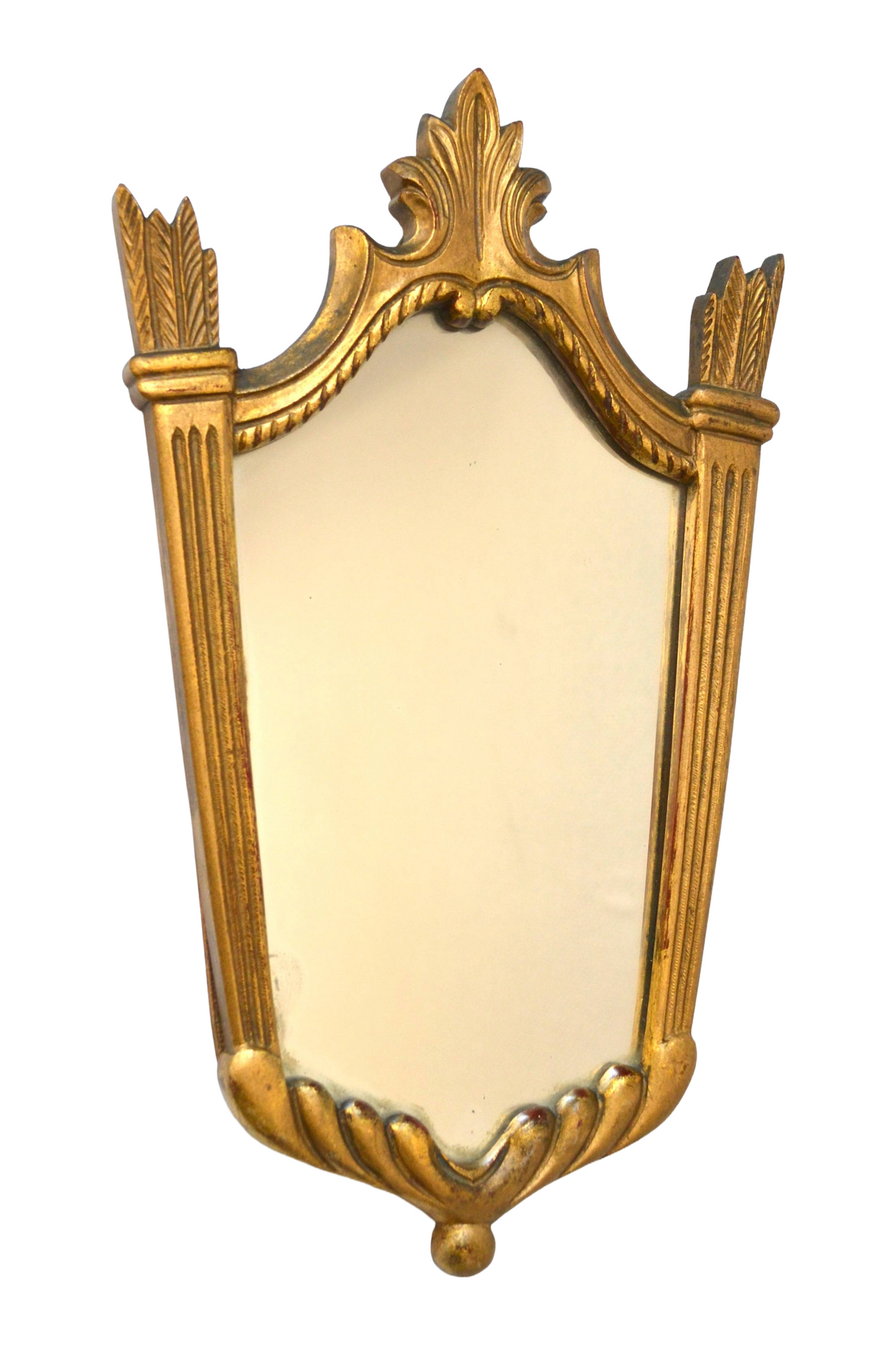 Miroir baroque doré